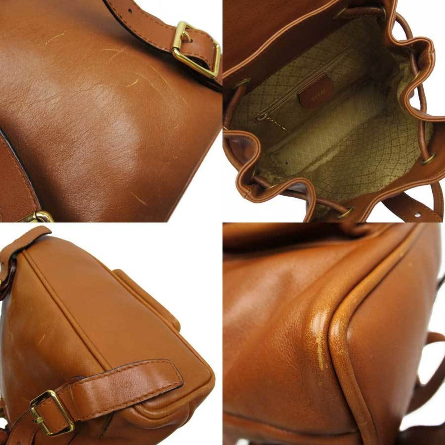 Gucci rucksack mini bamboo brown leather 003 1705 0030