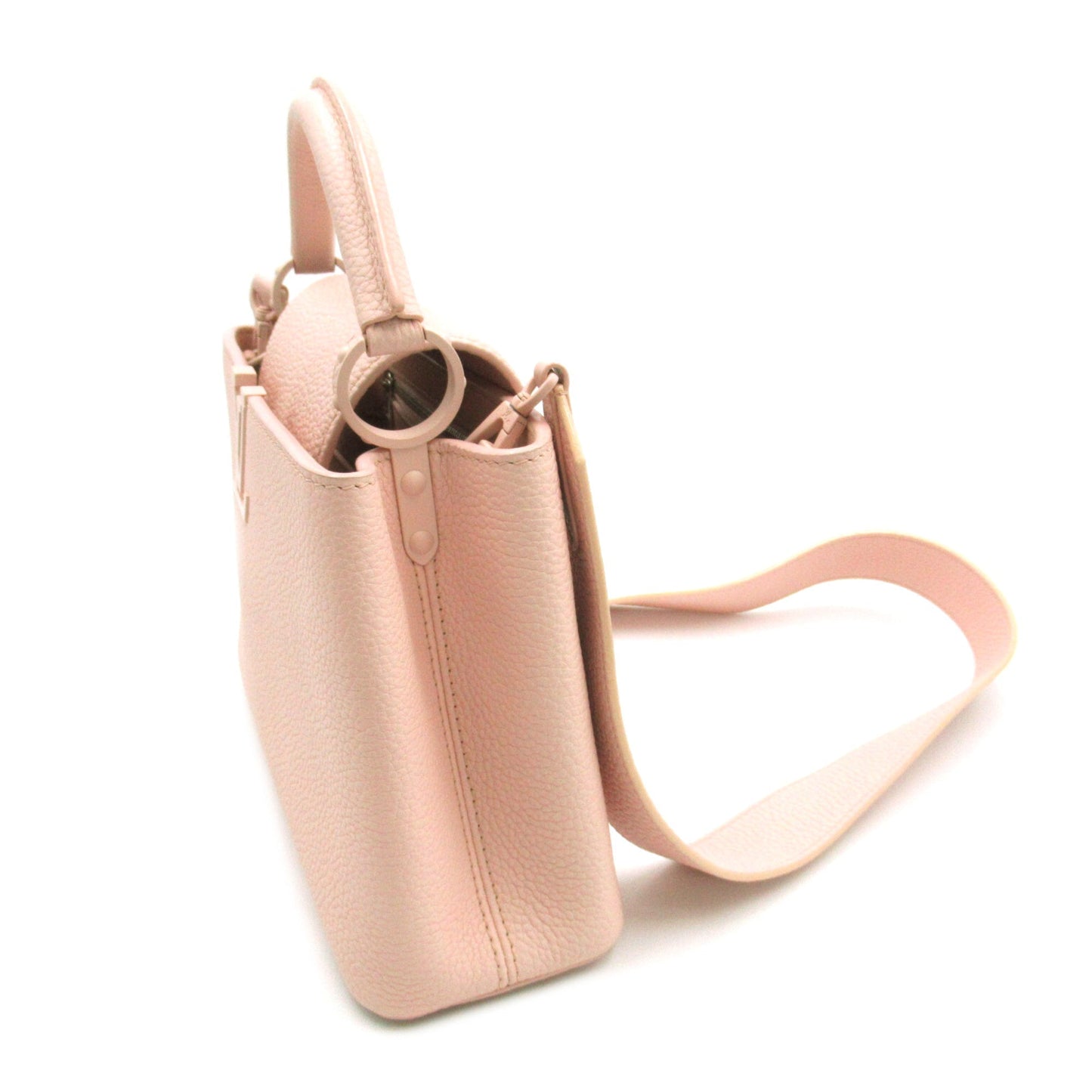 LOUIS VUITTON CapucineBB Pink Audrose Taurillon Clemence Leather leather M55773