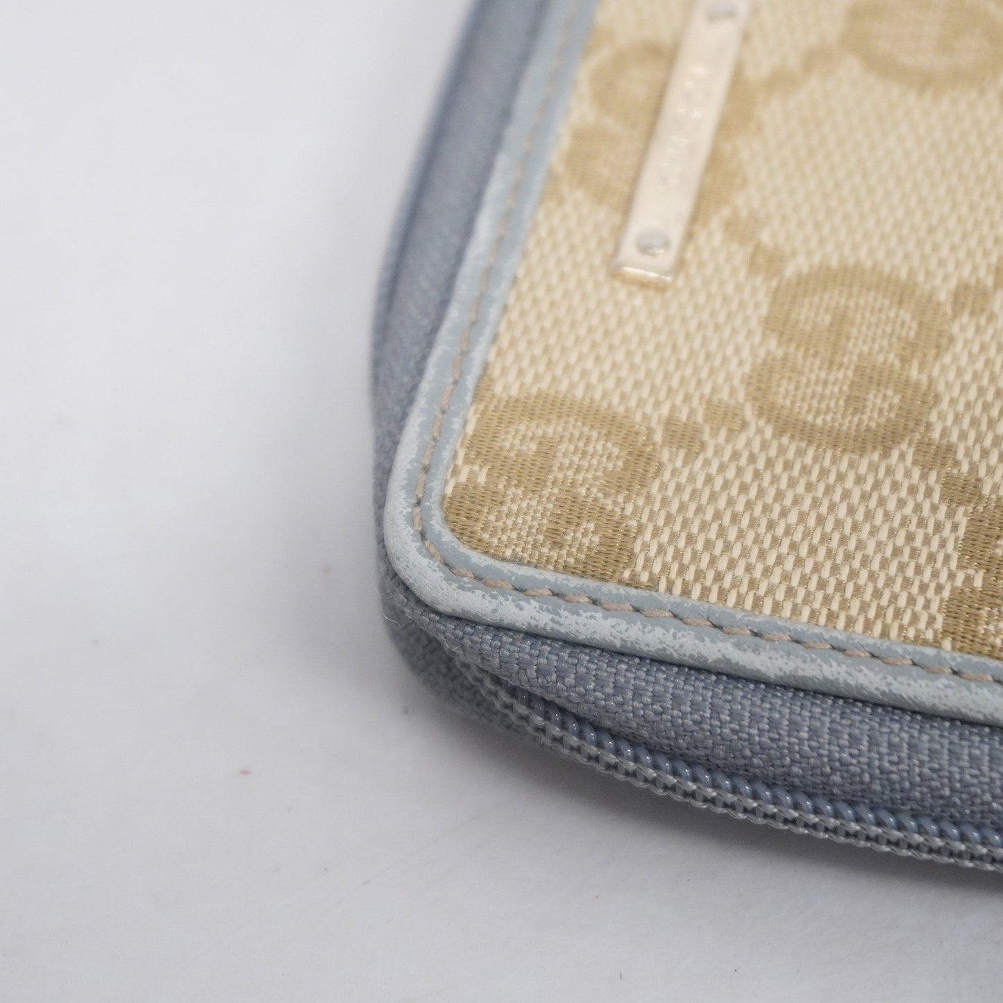 Gucci Coin Case 115255 0416 Women's GG Canvas Coin Purse/coin Case Beige,Gray