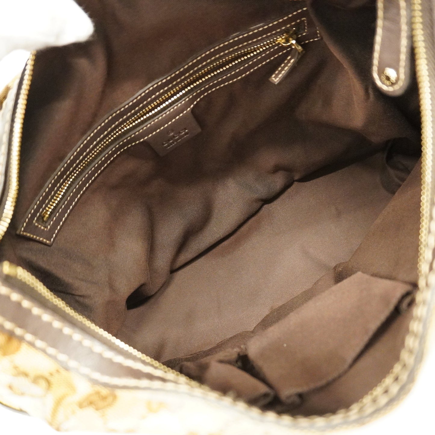 GUCCIAuth  GG Crystal Shoulder Bag 223965 Women's Coated Canvas,Leather