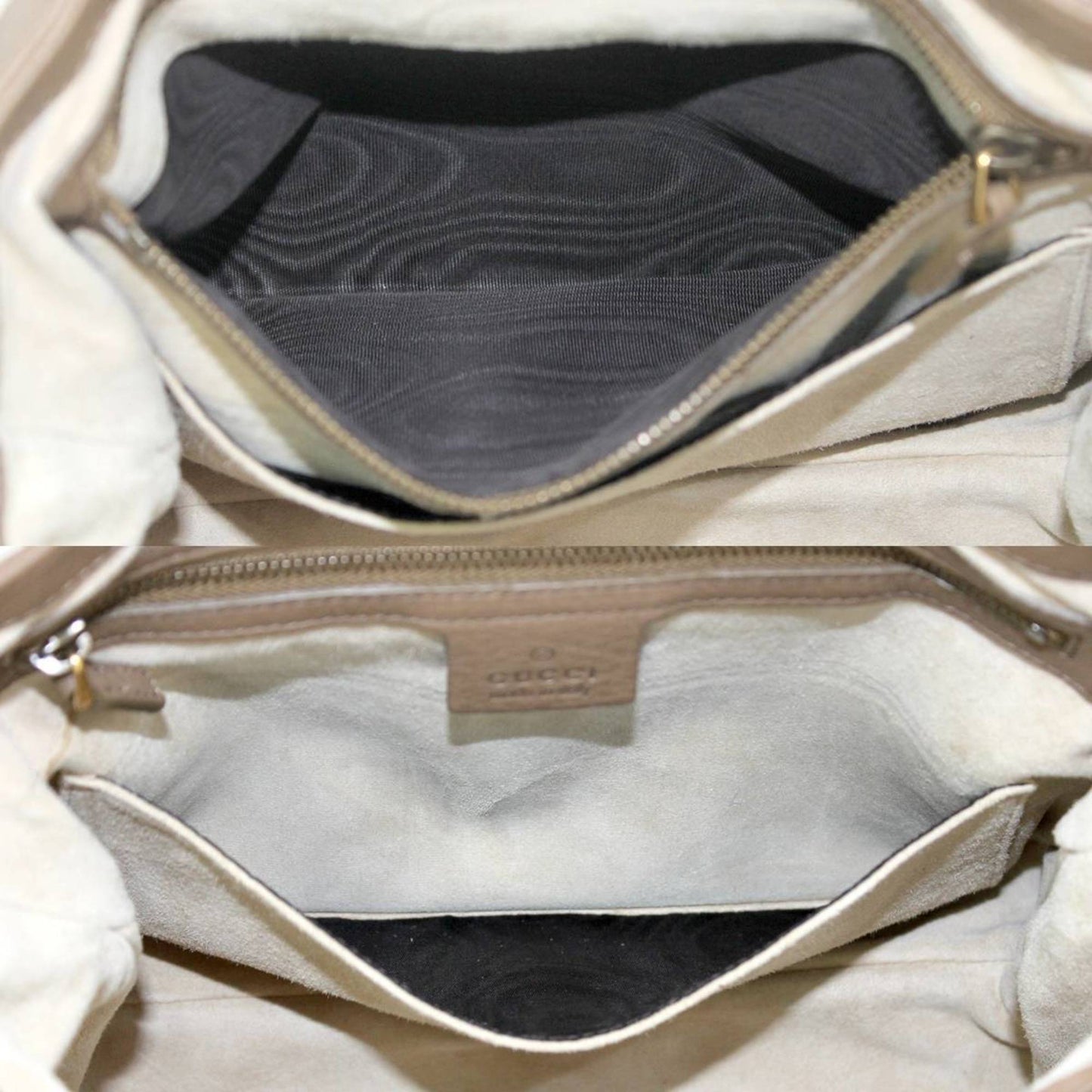 Gucci double G leather shoulder bag camel shop card ladies