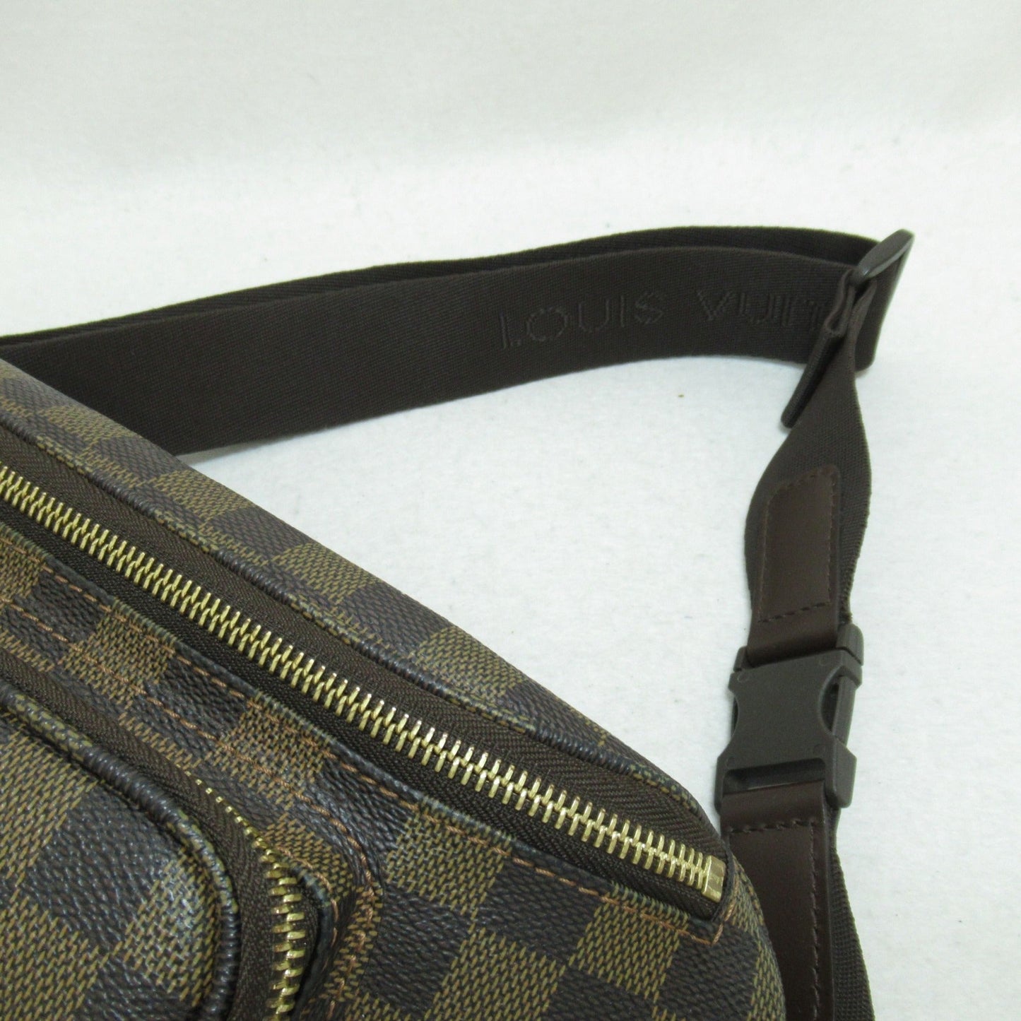 LOUIS VUITTON Bam bag melville Brown Ebene Damier PVC coated canvas N51172