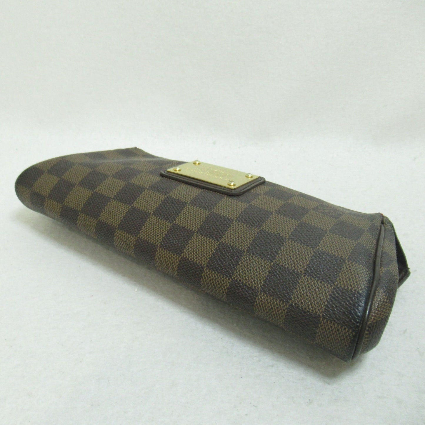 LOUIS VUITTON Eva Brown Ebene Damier PVC coated canvas N55213