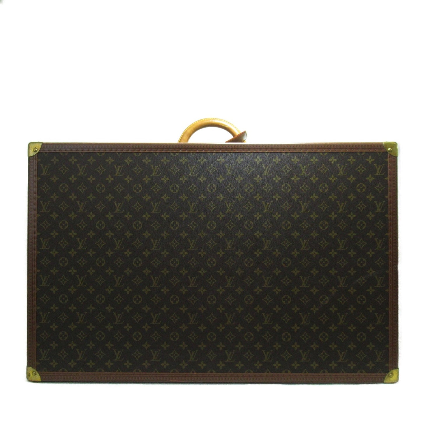 LOUIS VUITTON alzer 80 trunk Brown Monogram PVC coated canvas M21222
