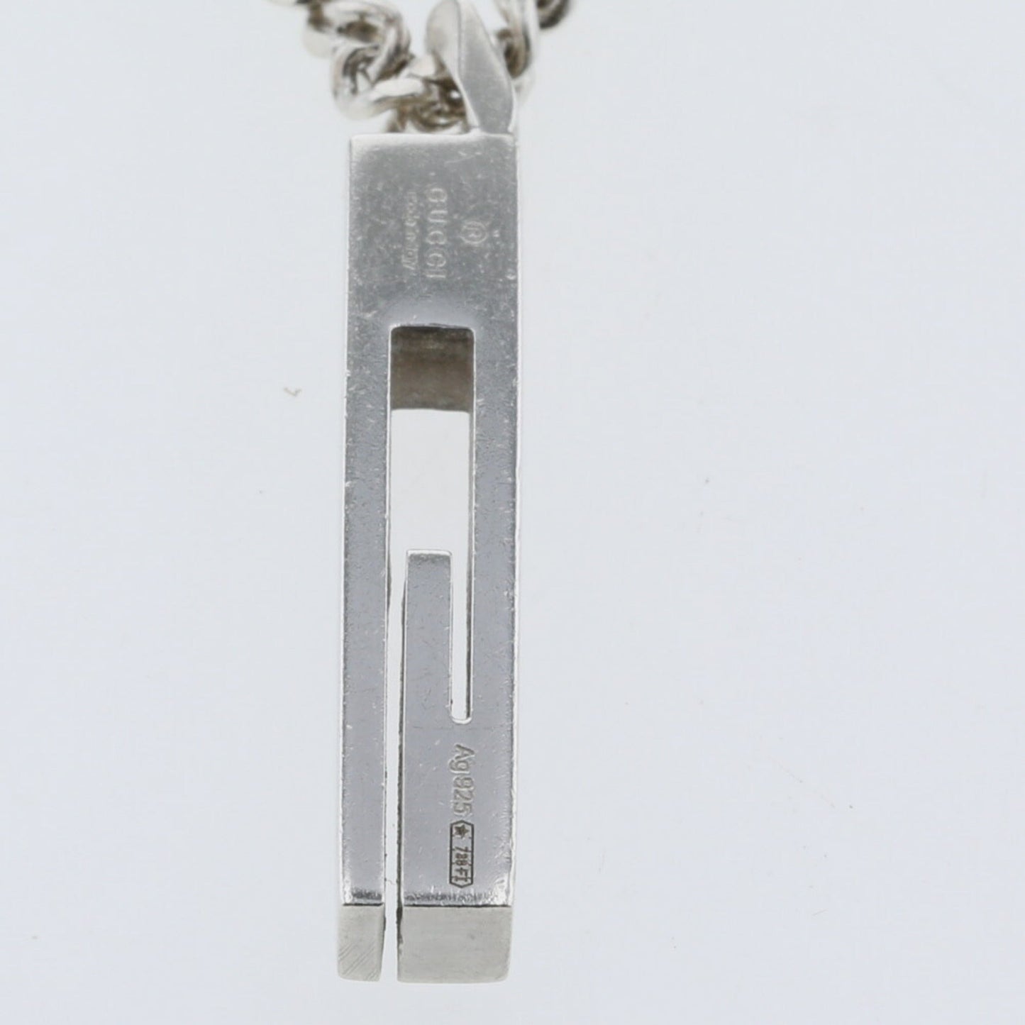 Gucci Necklace Branded G Silver 925 Ladies GUCCI