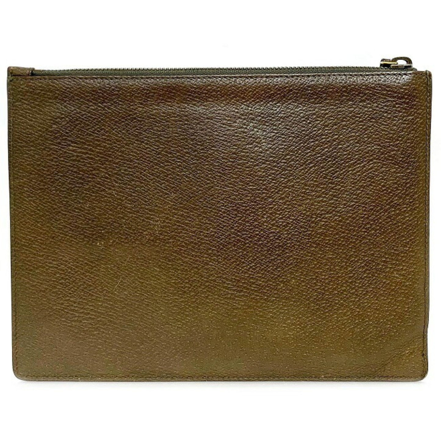 Gucci Clutch Bag Brown 322108 Pouch Leather Gucci Women's Men's
