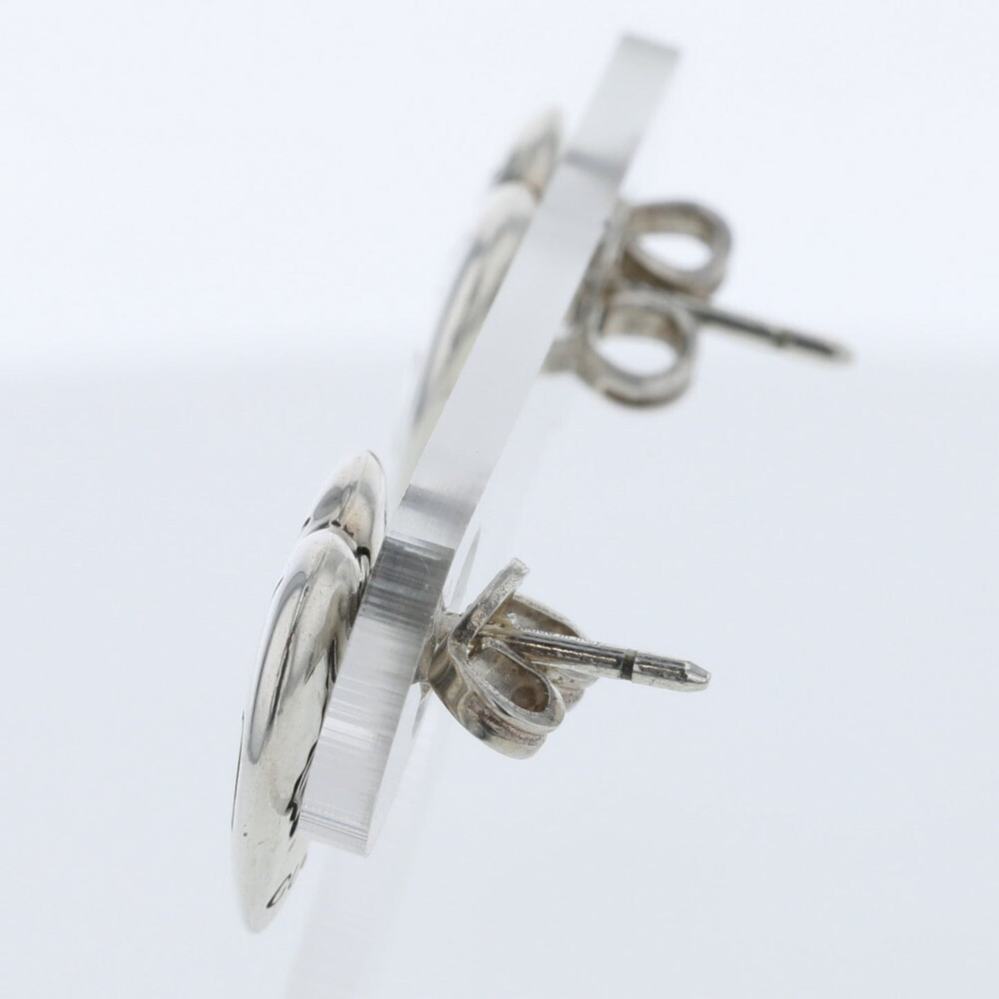 Gucci Earrings Blind For Love Silver 925 Ladies GUCCI