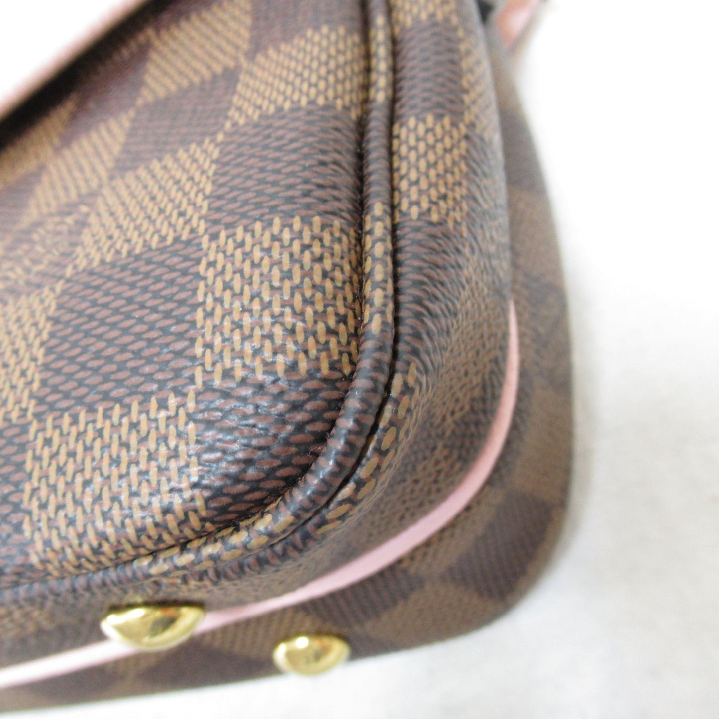 LOUIS VUITTON Clapton Shoulder Bag Pink Magnolia Damier PVC coated canvas N44244