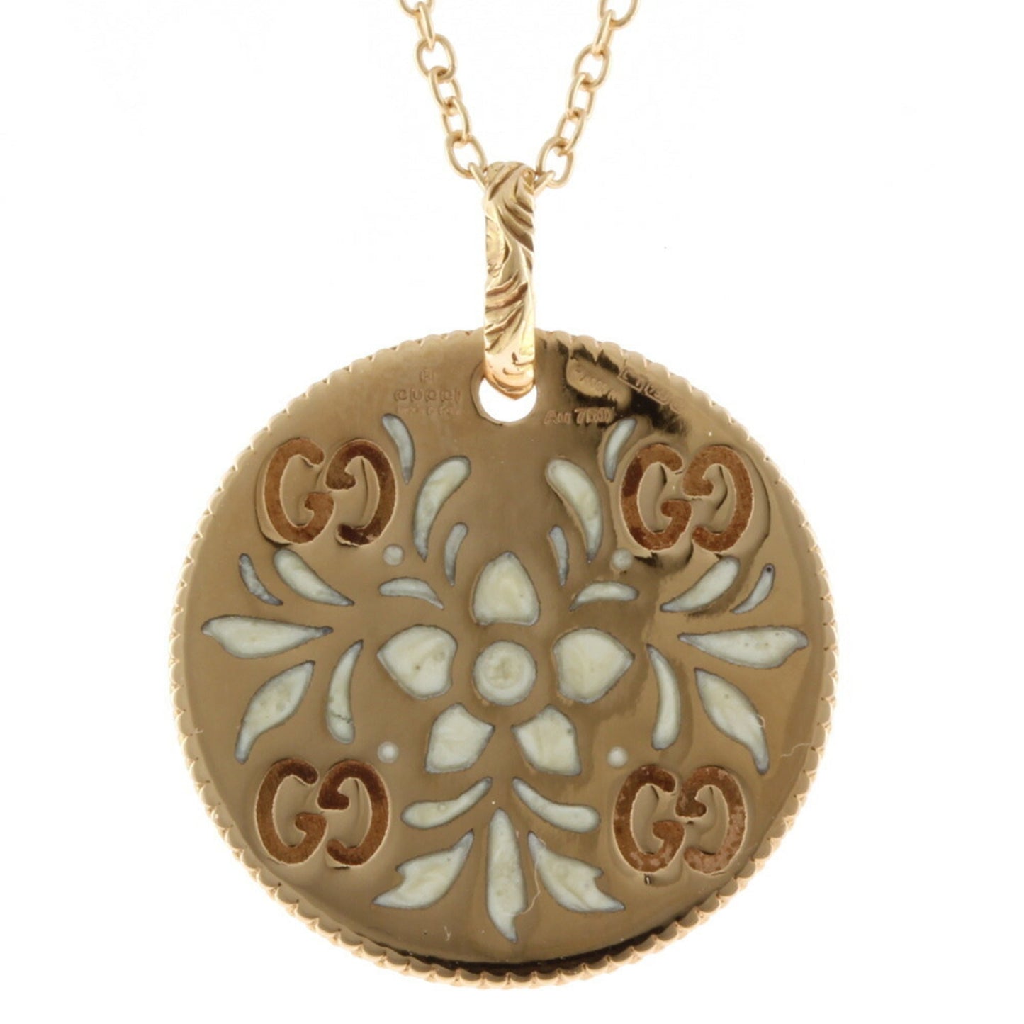 Gucci Necklace 18K Gold Ladies