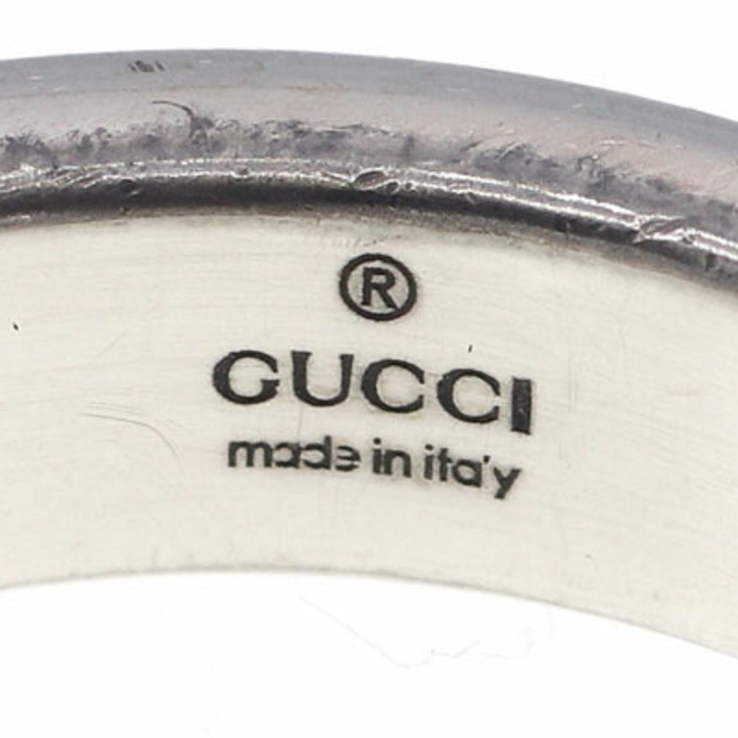 Gucci Ring Ghost 477339 SV Sterling Silver 925 No. 7.5 Ladies GUCCI