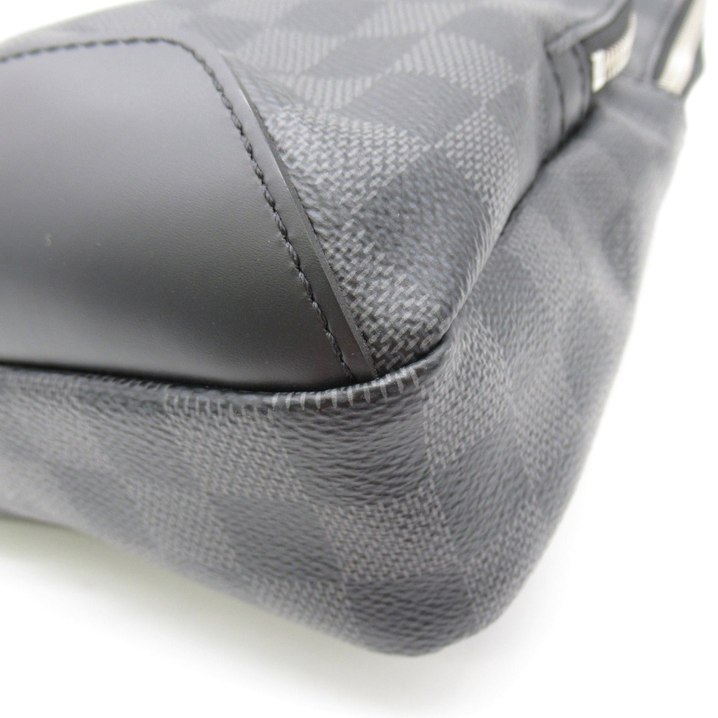 LOUIS VUITTON Avenue Sling Bag Gray Damier graphite PVC coated canvas N41719