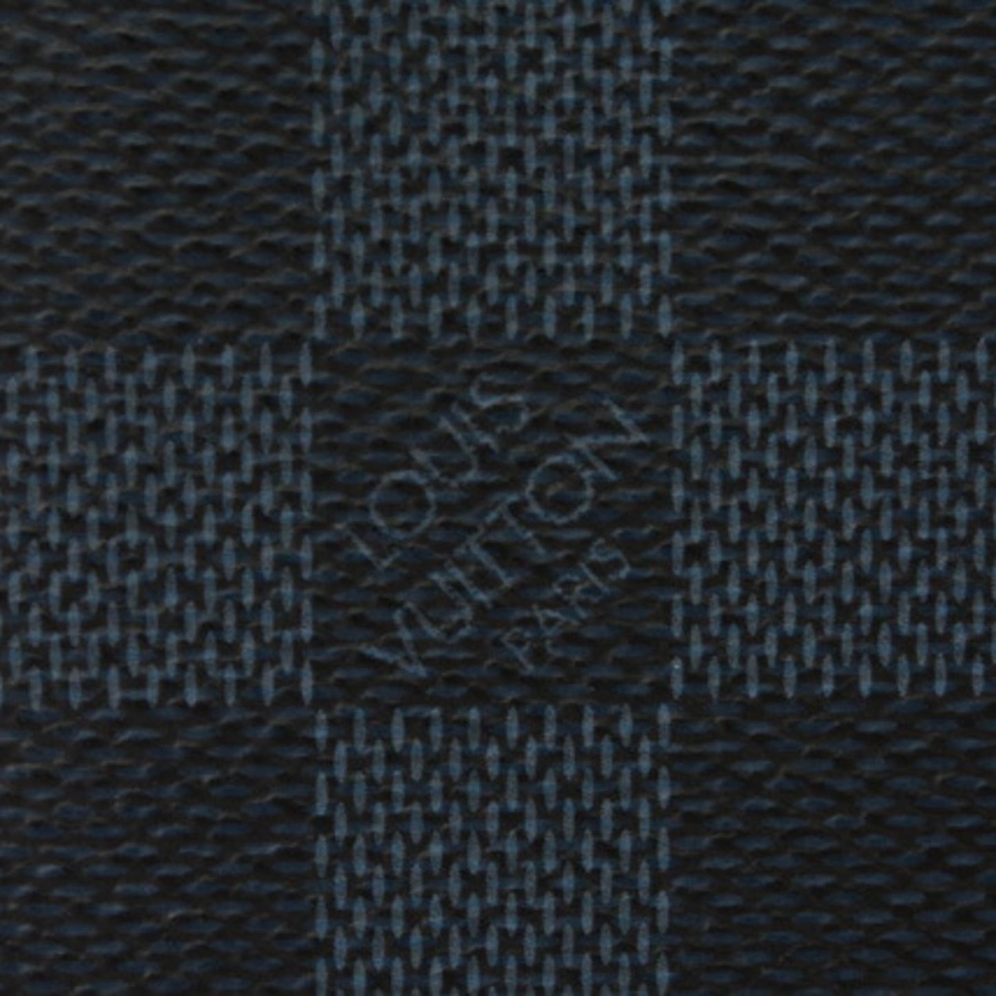 Louis Vuitton Damier Cobalt M2203-28-Louis Vuitton Men's Damier Canvas Coin Purse/coin Case Damier Cobalt
