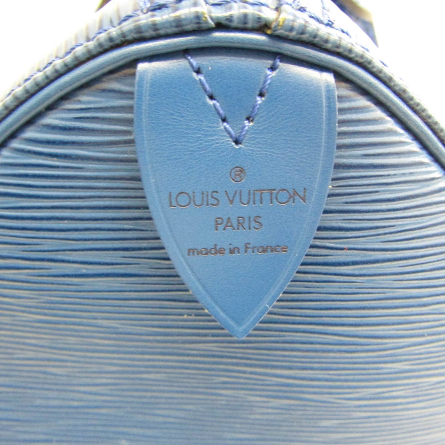 Louis Vuitton Epi Speedy 35 M42995 Unisex Handbag Toledo Blue