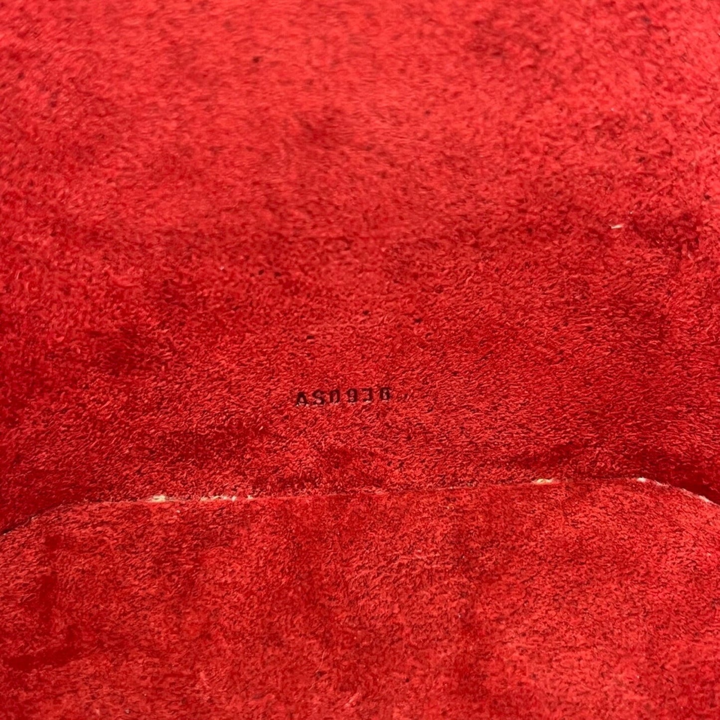 LOUIS VUITTON Cannes Vanity Bag Handbag Epi Leather M48037 AS0936 Red Ladies
