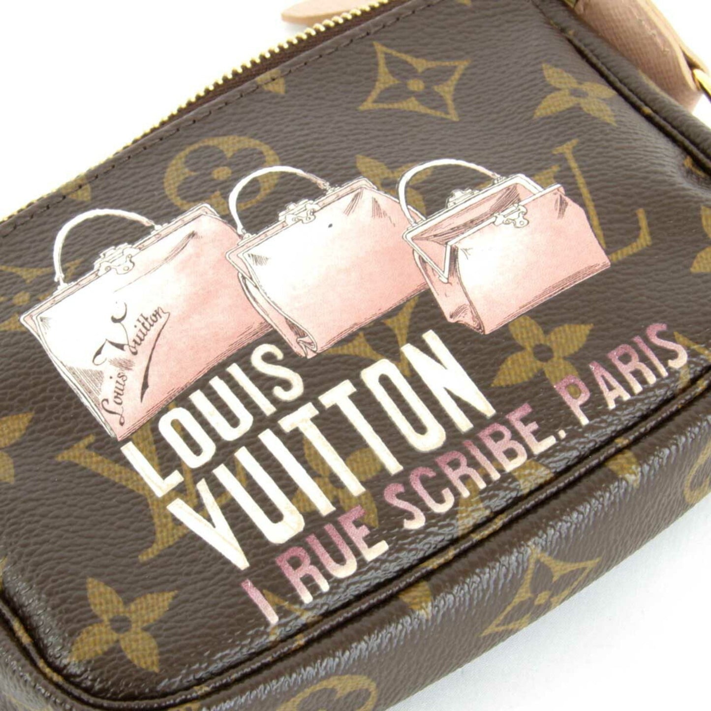 LOUIS VUITTON Accessories Trunk Collection M60245 Accessory Pouch Monogram Canvas Women's