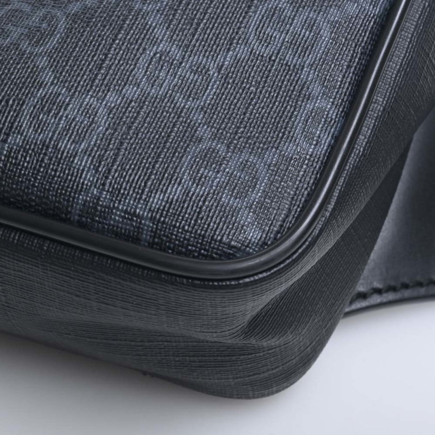 GUCCI GG Supreme Soft Belt Bag Waist 474293 Black Men's
