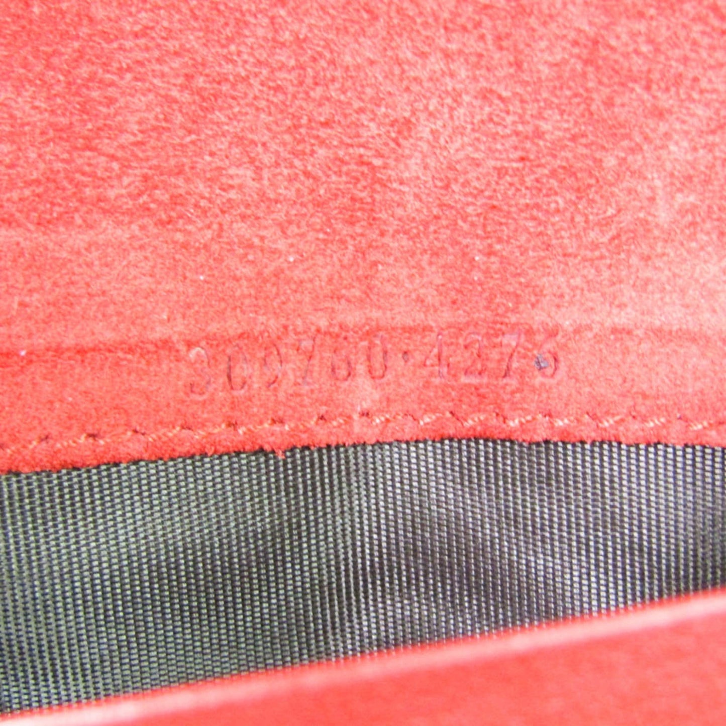 Gucci MicroGuccissima 309760 Women's Enamel Leather Long Wallet (bi-fold) Red Color