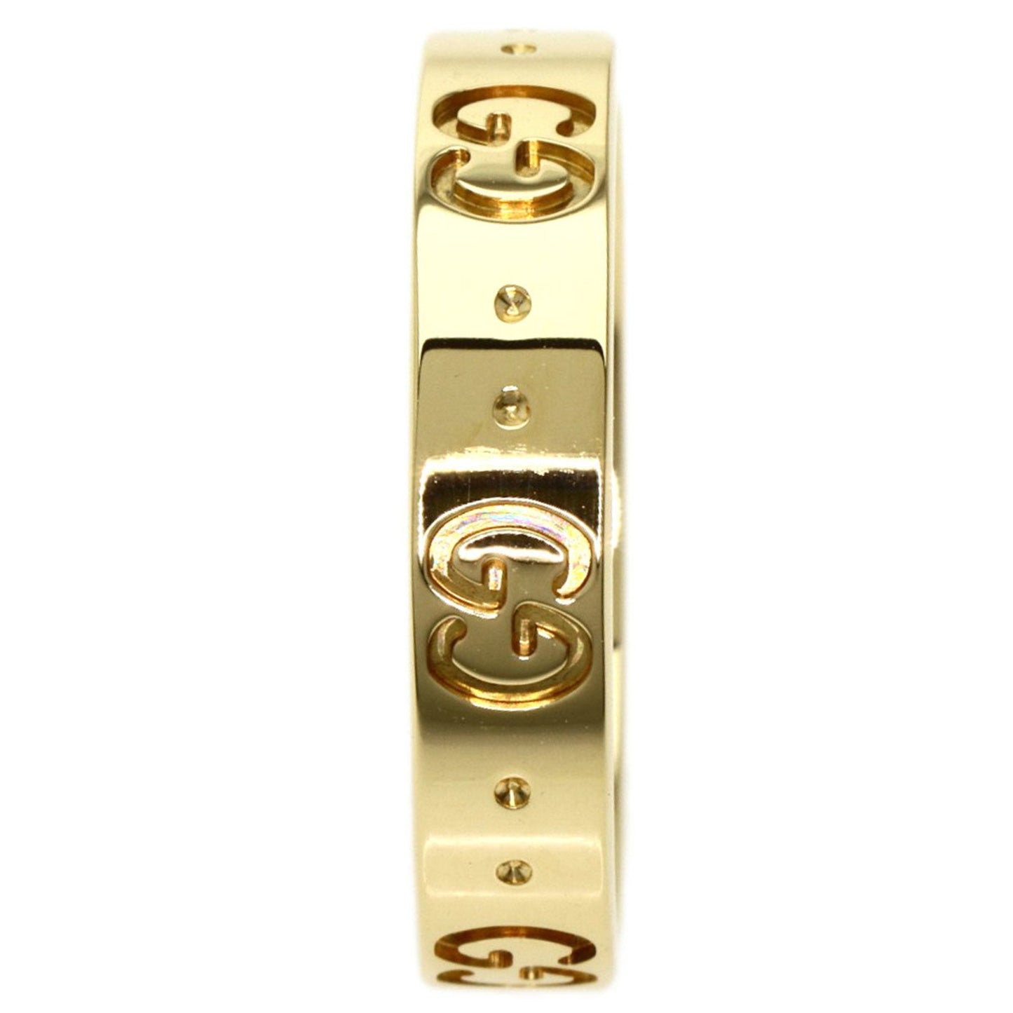Gucci Icon #13 Ring K18 Yellow Gold Ladies GUCCI