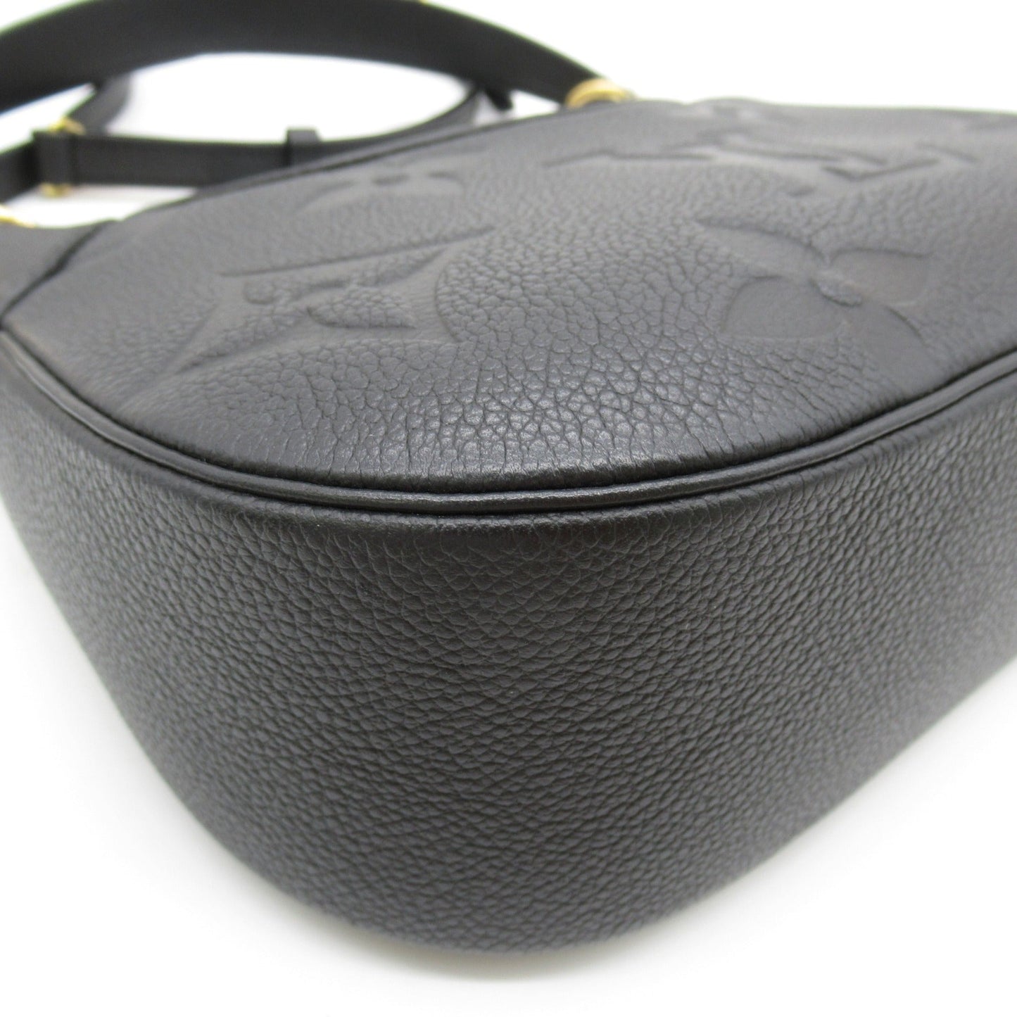 LOUIS VUITTON Bagatelle NM Shoulder Bag Black Black Monogram empreinte PVC coated canvas M46002