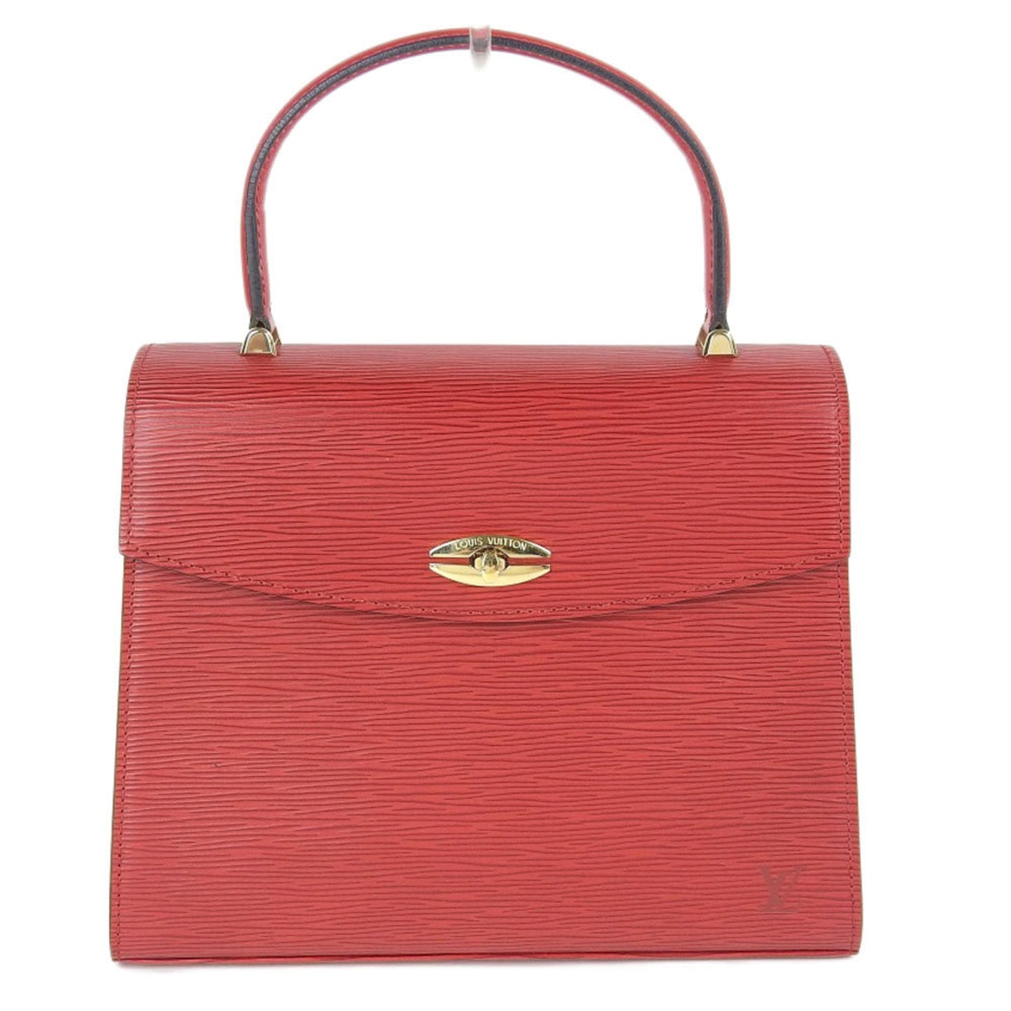 Louis Vuitton Epi Malesherbe Handbag Castilian Red M52377