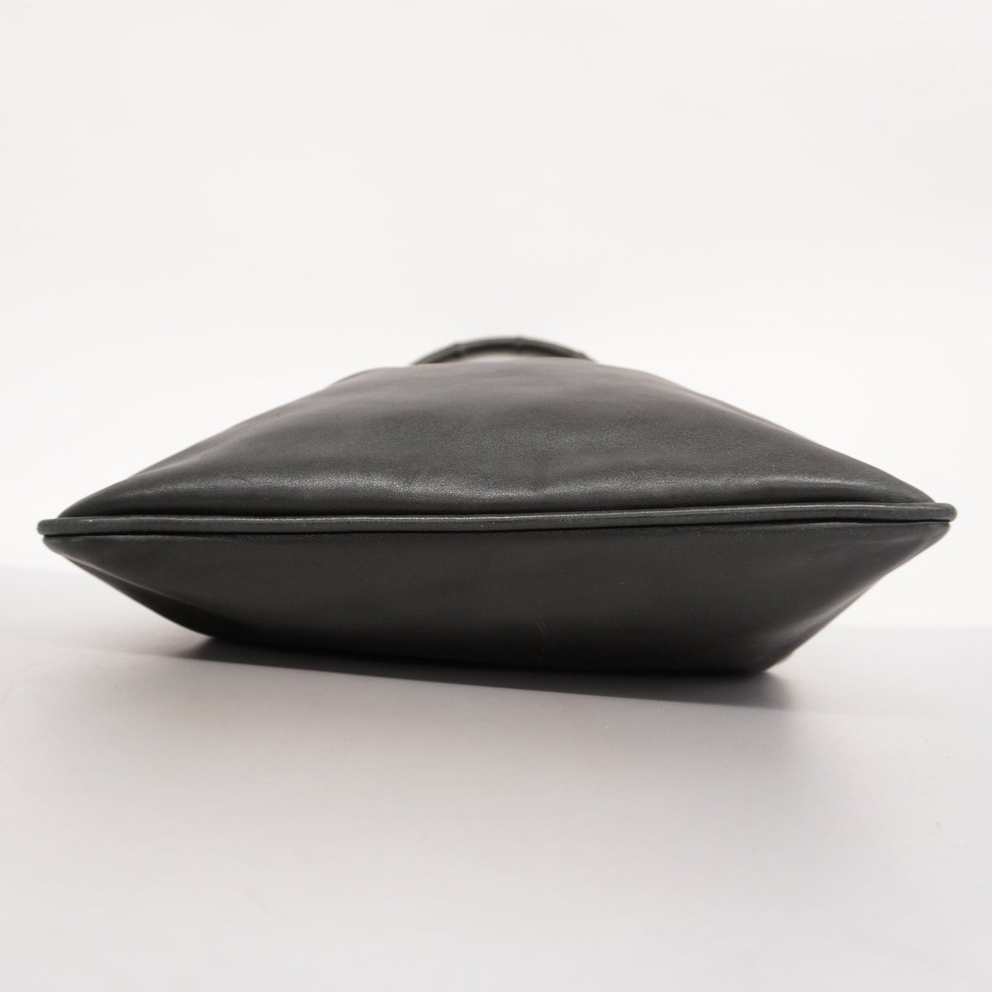 GUCCI  Bamboo Shoulder Bag 001 4006 Women's Leather Shoulder Bag Black