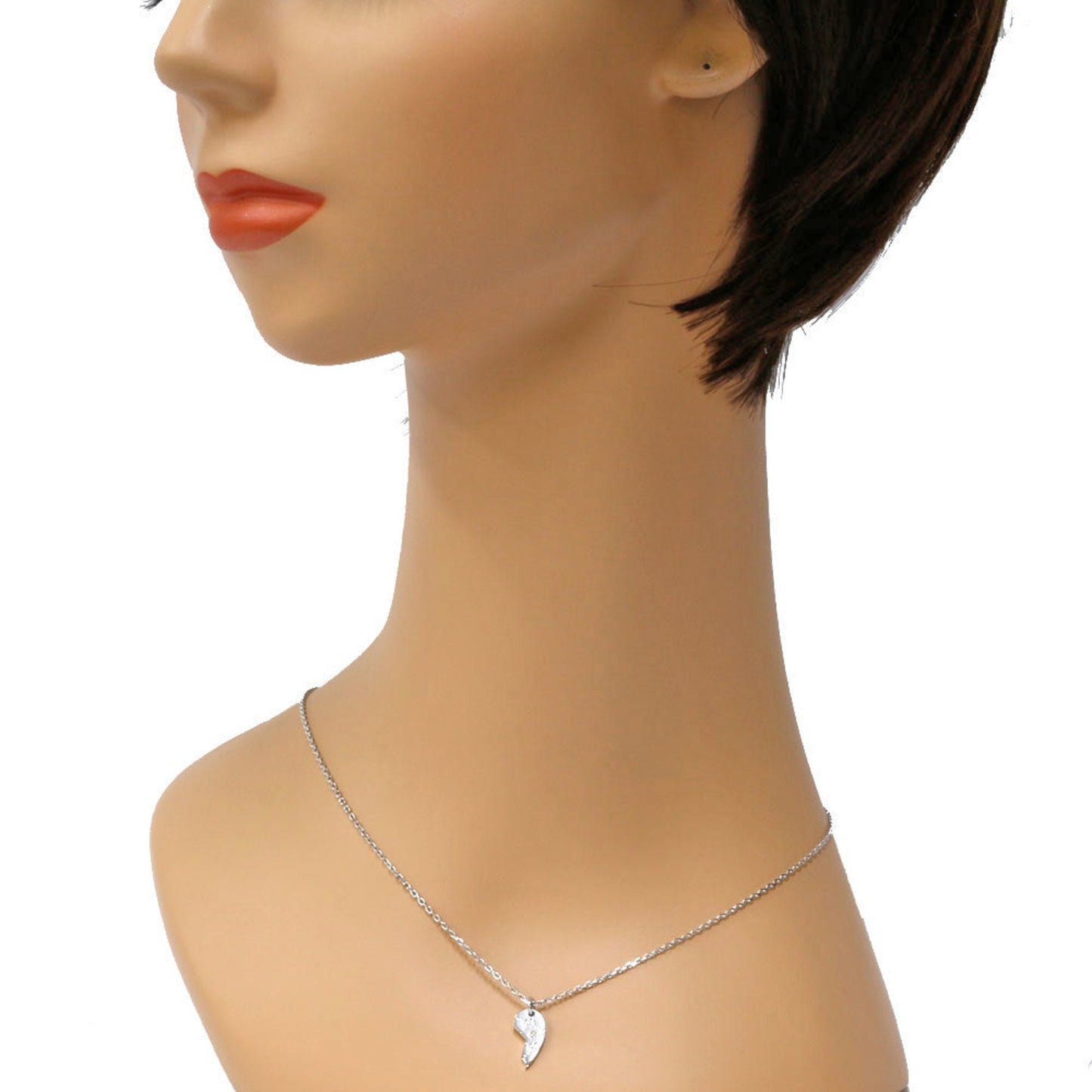 Gucci K18WG Necklace Diamond Icon 18K K18 White Gold Ladies