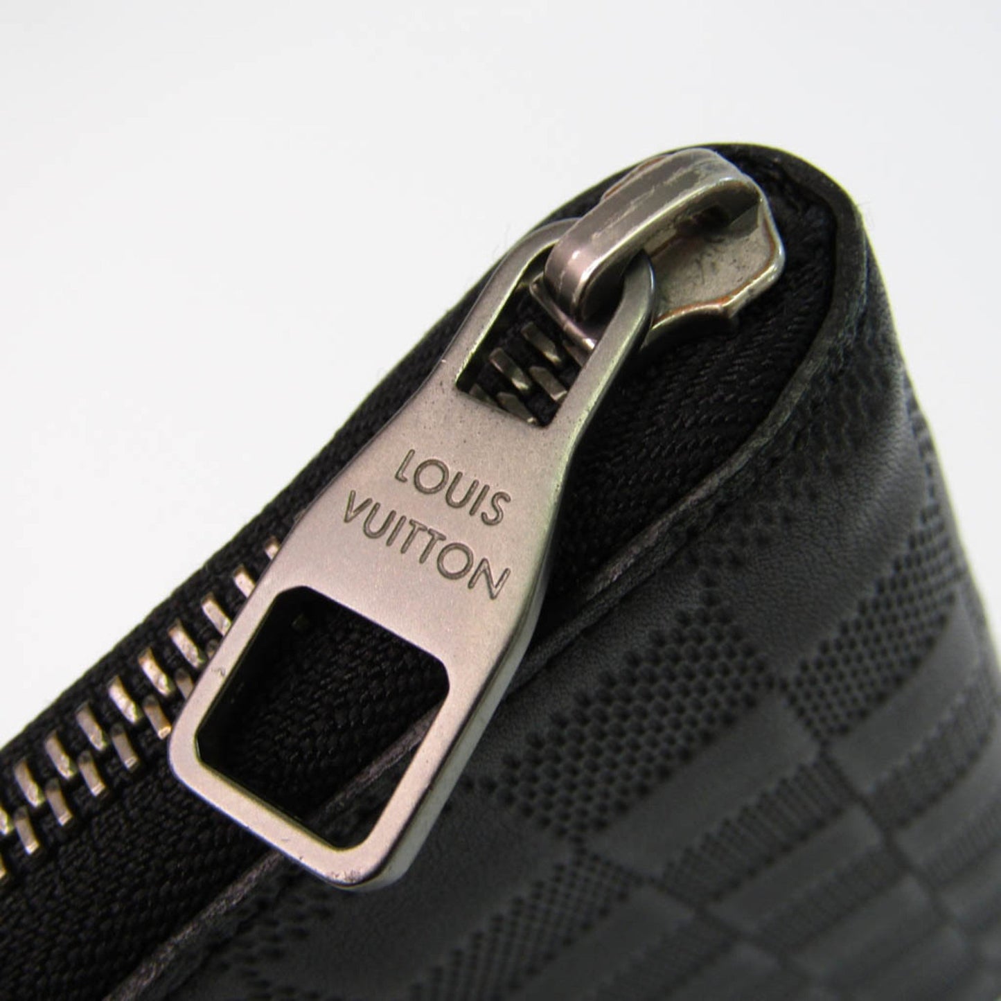 Louis Vuitton Damier Infini Zippy Wallet Vertical N63548 Men's Damier Infini Long Wallet (bi-fold) Onyx