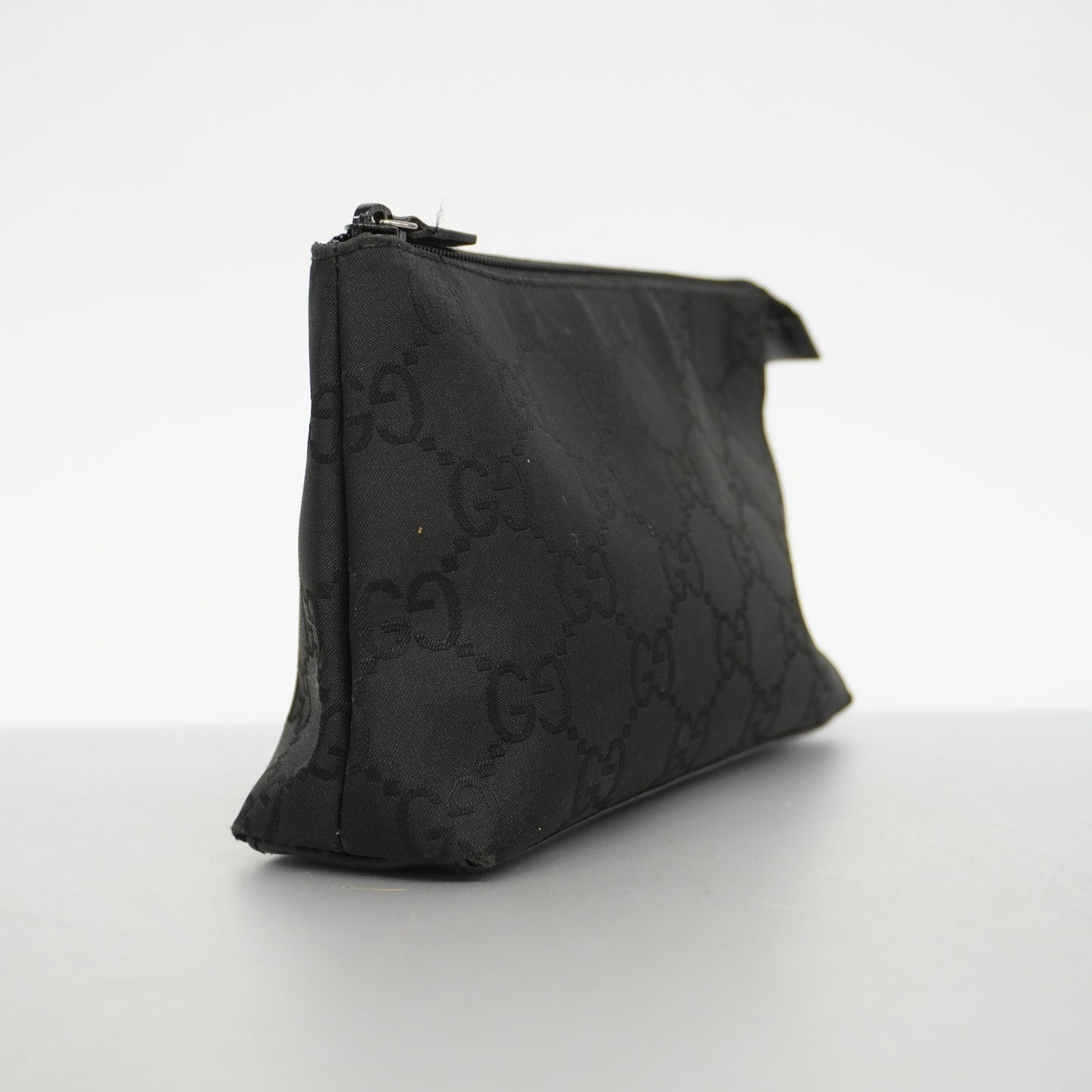 GUCCIAuth  Pouch 039 1117 Women's Nylon Pouch Black