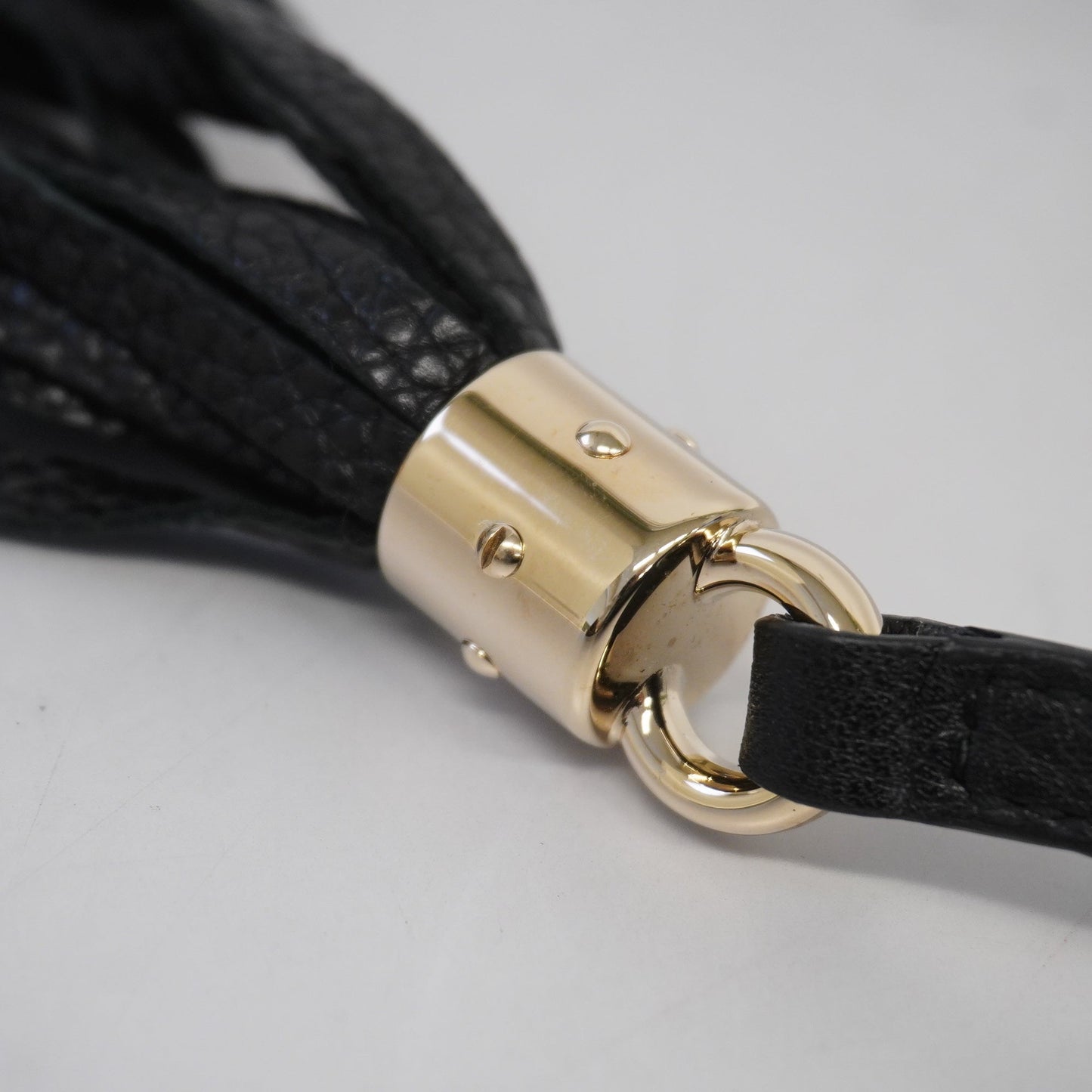 GUCCIAuth  Soho Shoulder Bag 536224 Women's Leather Shoulder Bag Black