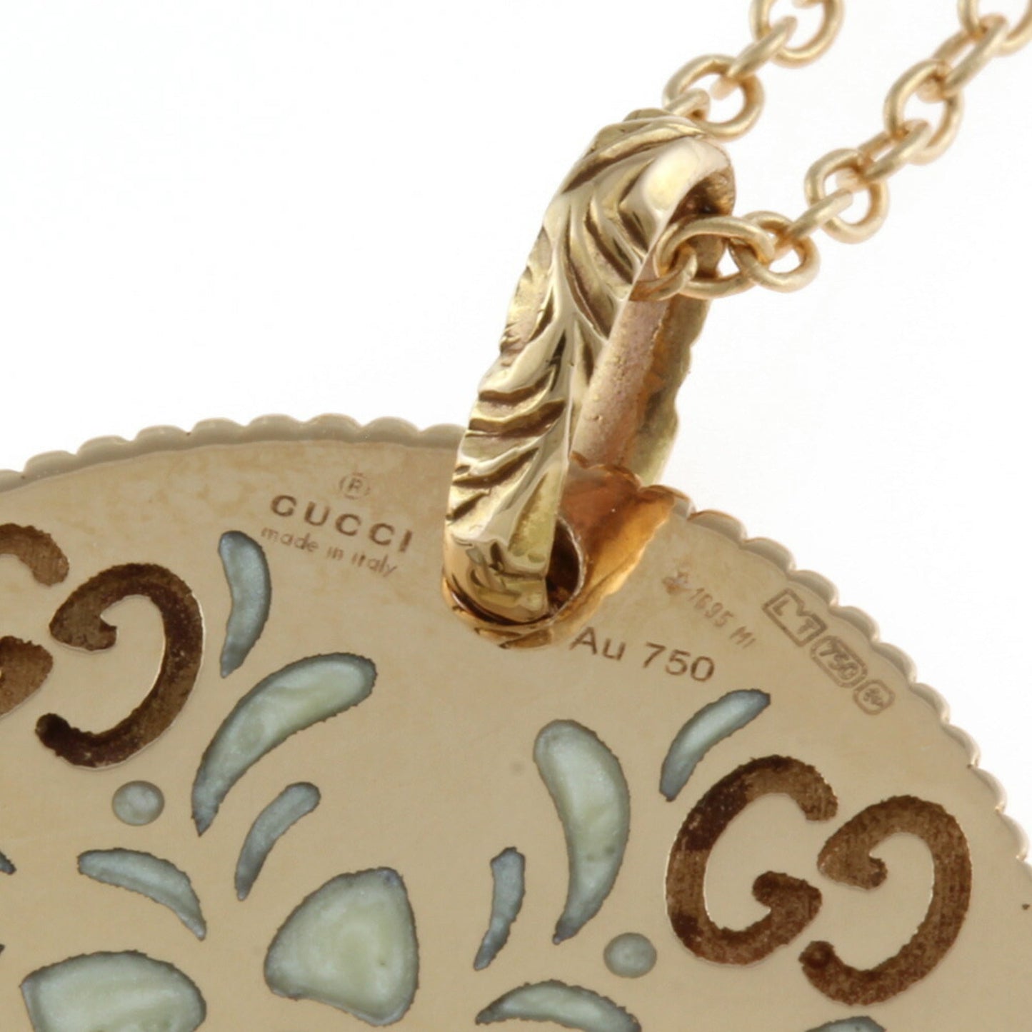 Gucci Necklace 18K Gold Ladies