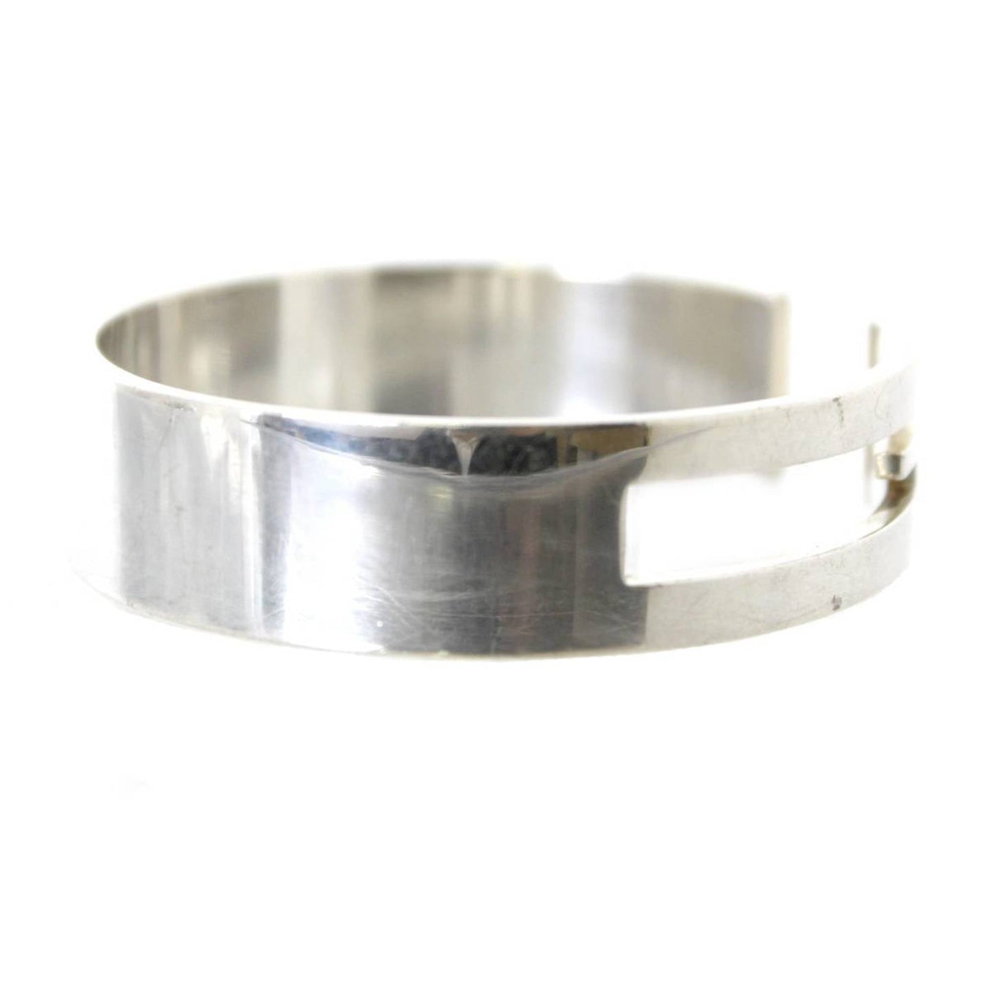 Gucci logo G branded bangle sterling silver