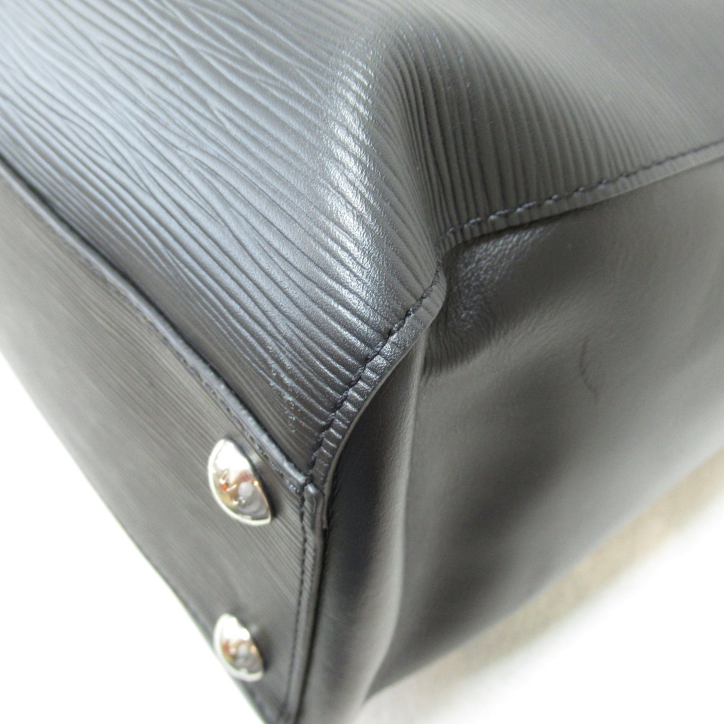 LOUIS VUITTON Gran Sac Black Epi PVC coated canvas M55185