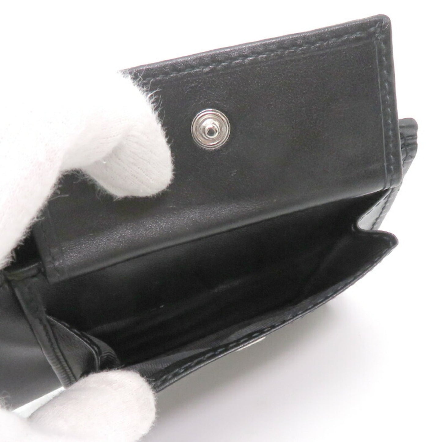 Gucci GG Bifold Wallet Women's 625555 Leather Black