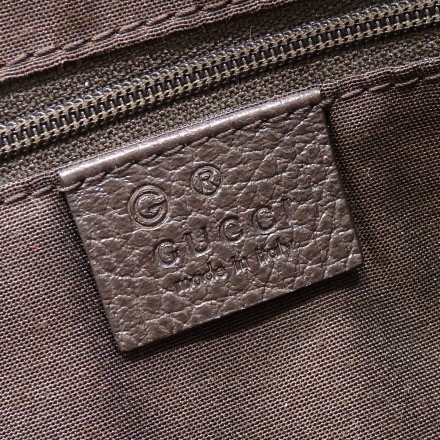 GUCCI Handbag GG Crystal Beige Brown Coated Canvas Leather 339551 493075 Women Men