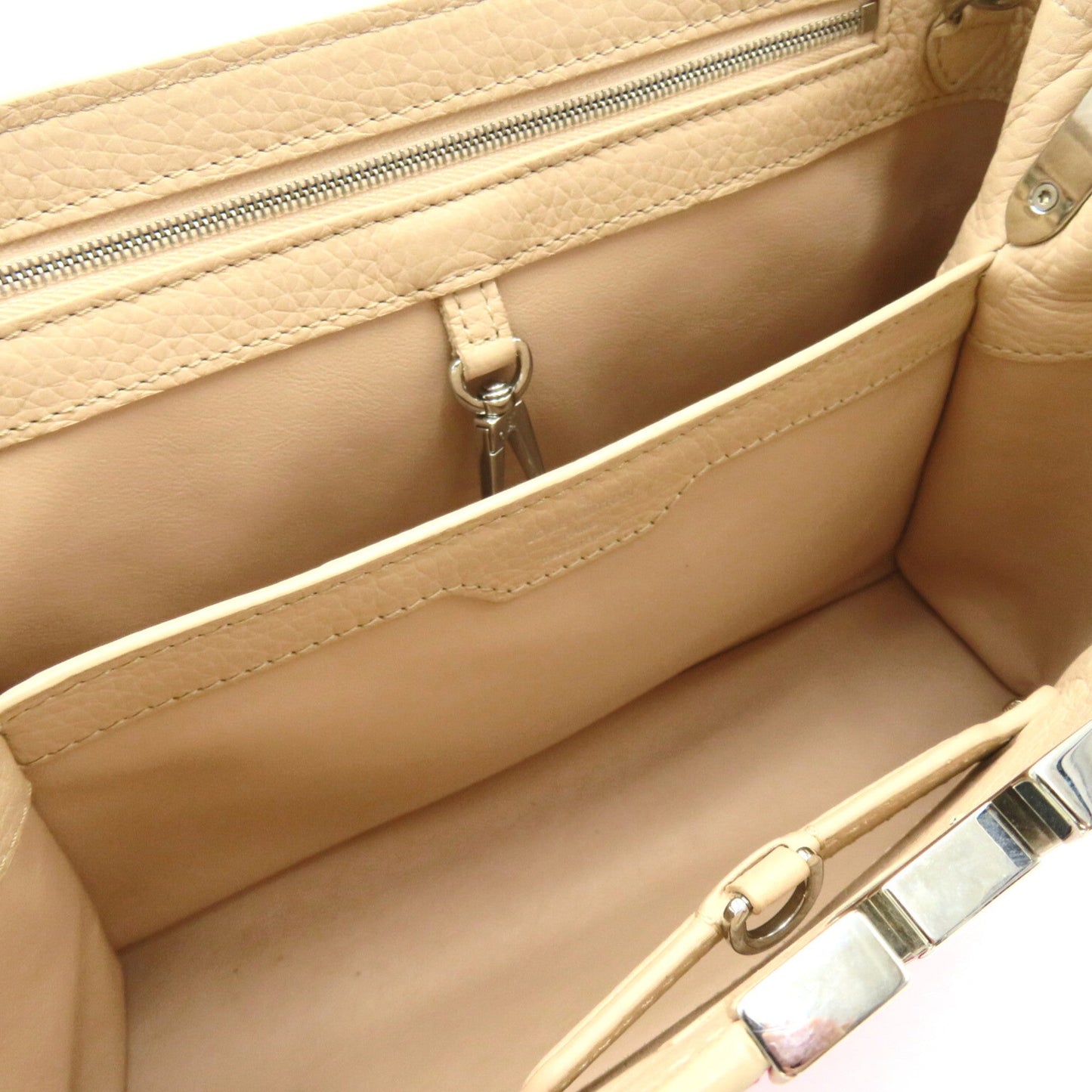 LOUIS VUITTON CapucinePM Pink Taurillon Clemence Leather leather M94519