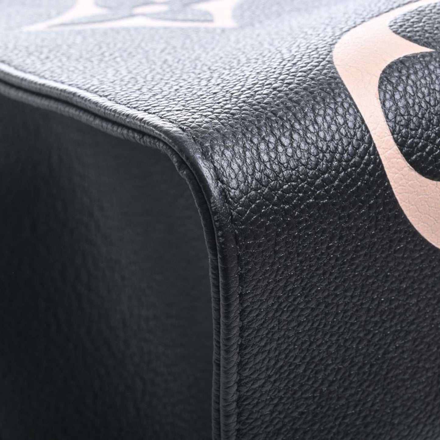 LOUIS VUITTON Empreinte Bicolor On the Go GM Handbag M45945 Black Ladies