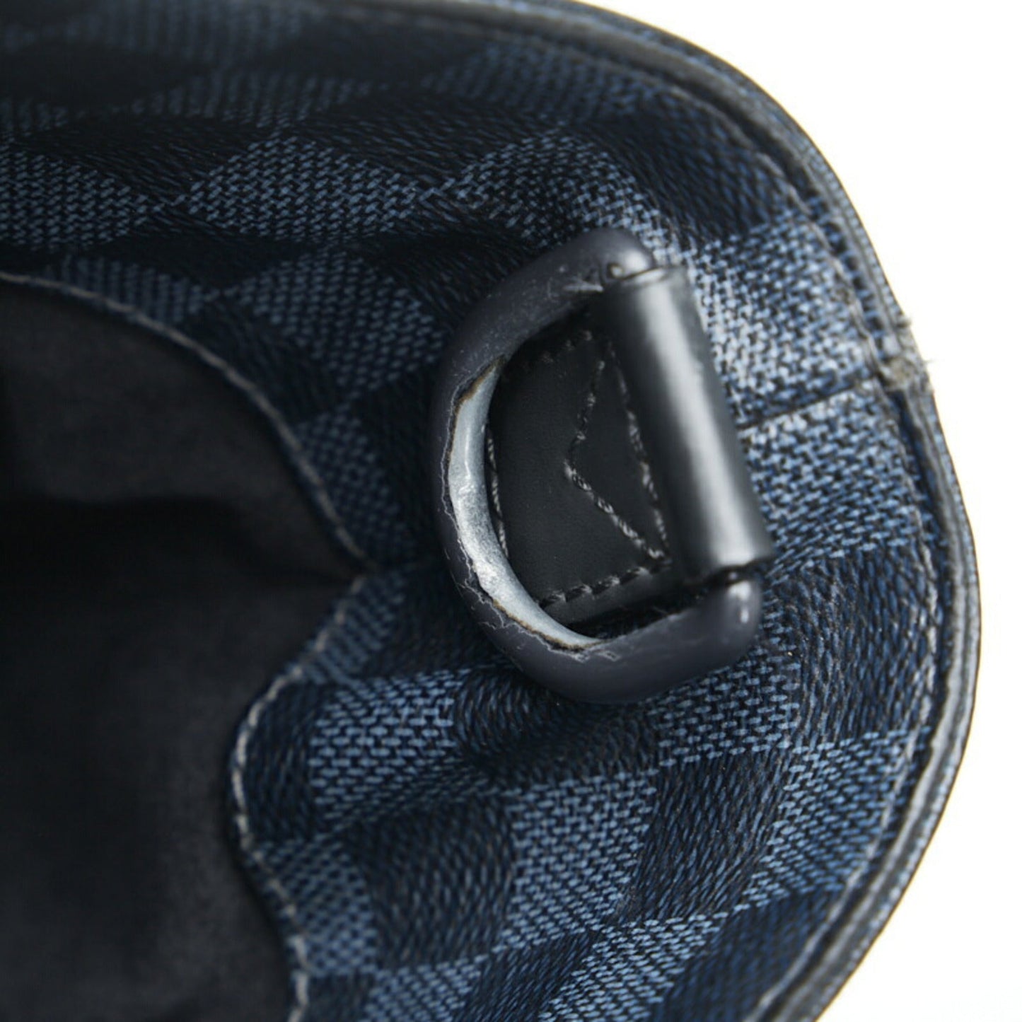 LOUIS VUITTON Damier Cobalt Tote NS Handbag Shoulder Bag N51100 Navy PVC Leather Women's