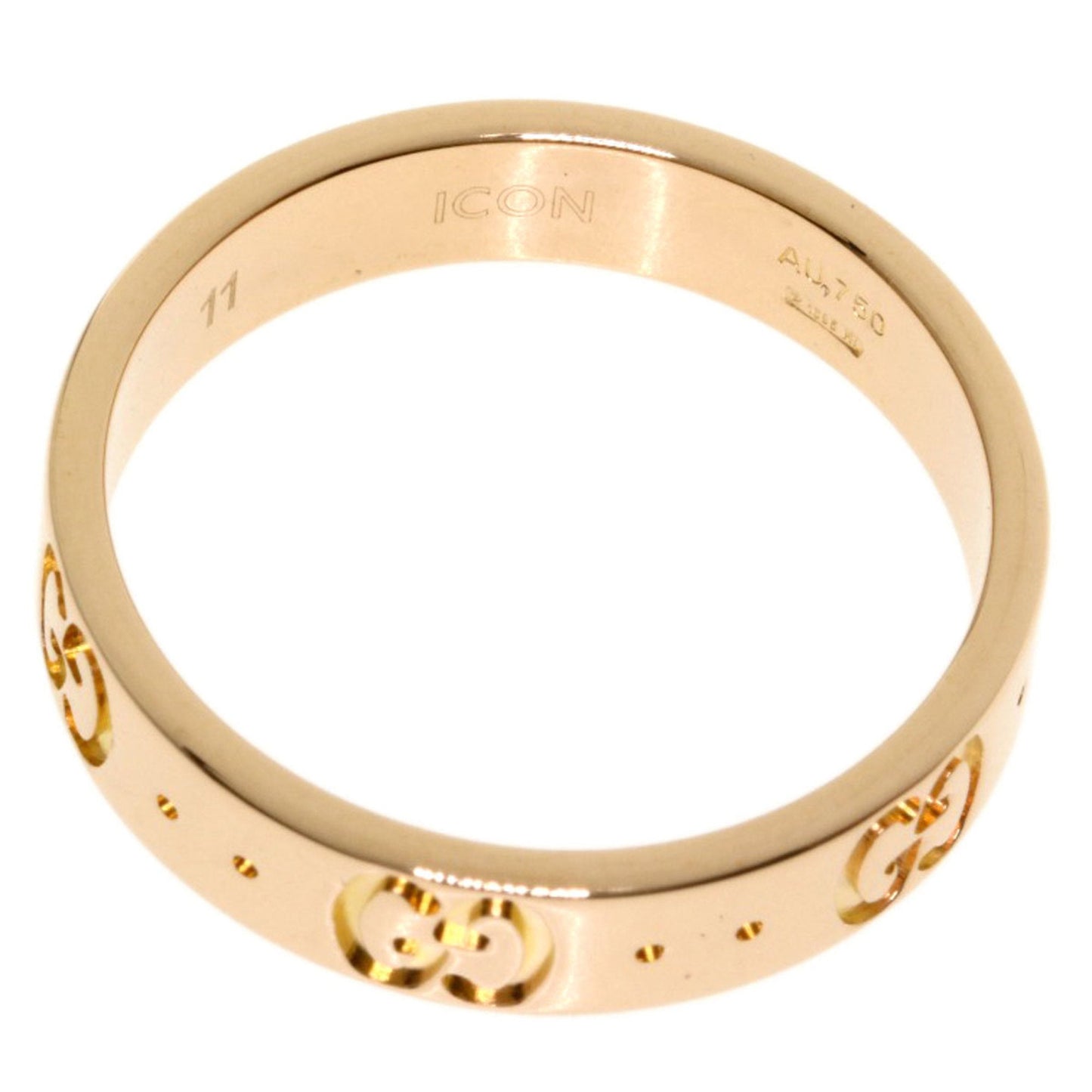 Gucci Icon # 11 Ring / K18 Pink Gold Ladies GUCCI