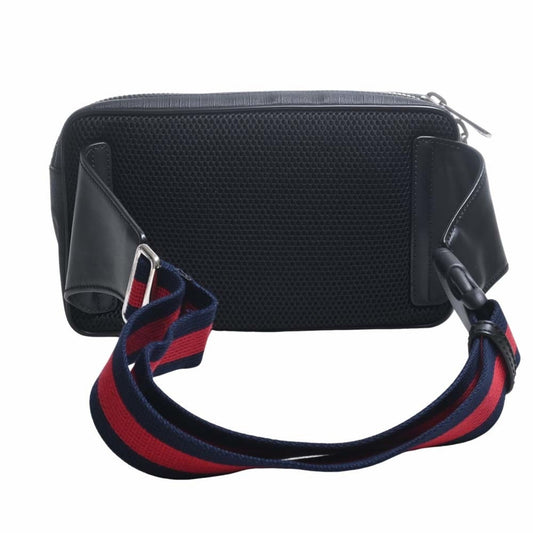 GUCCI GG Supreme Soft Belt Bag Waist 474293 Black Men's