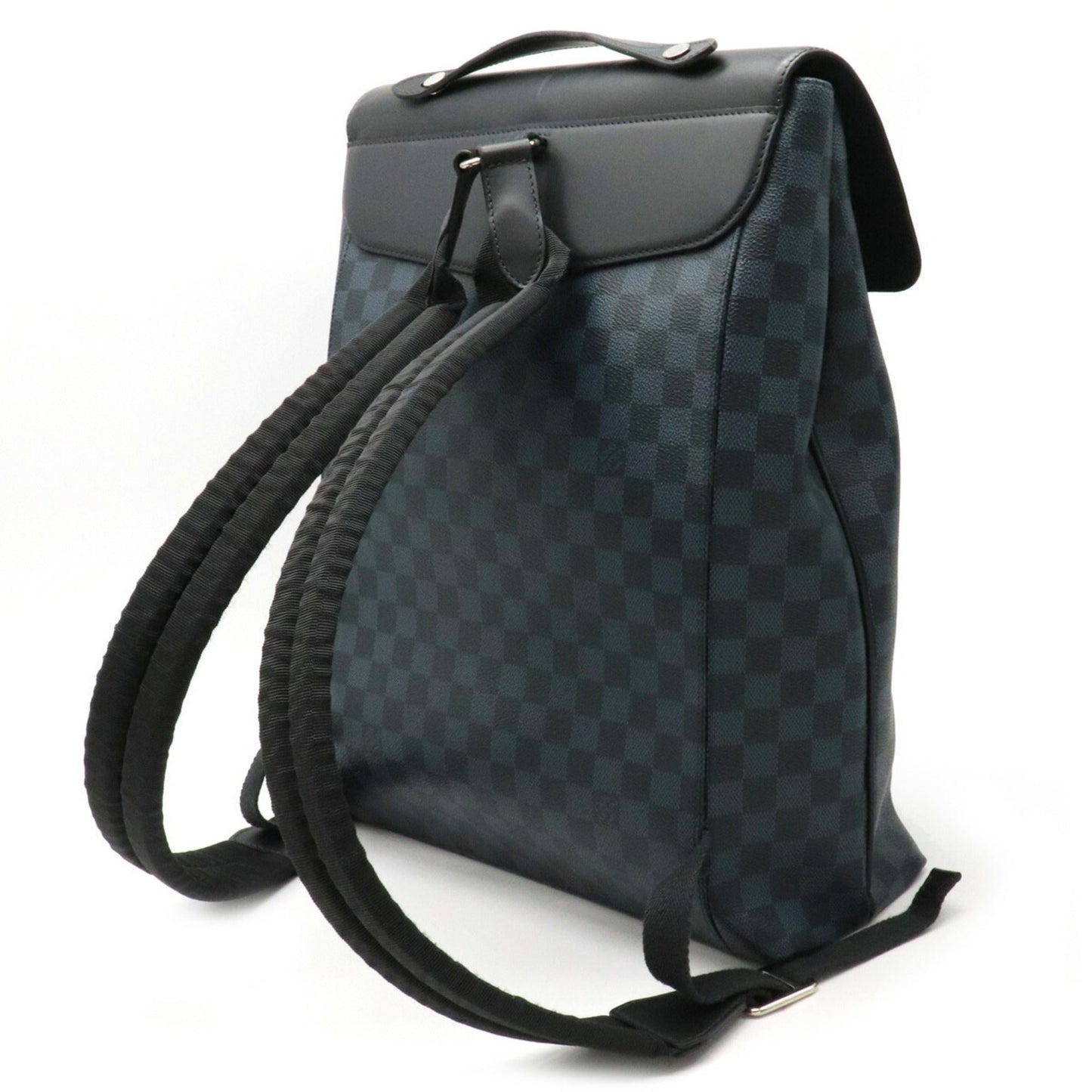 Louis Vuitton Damier Cobalt Newport Backpack Rucksack Daypack PVC N41586
