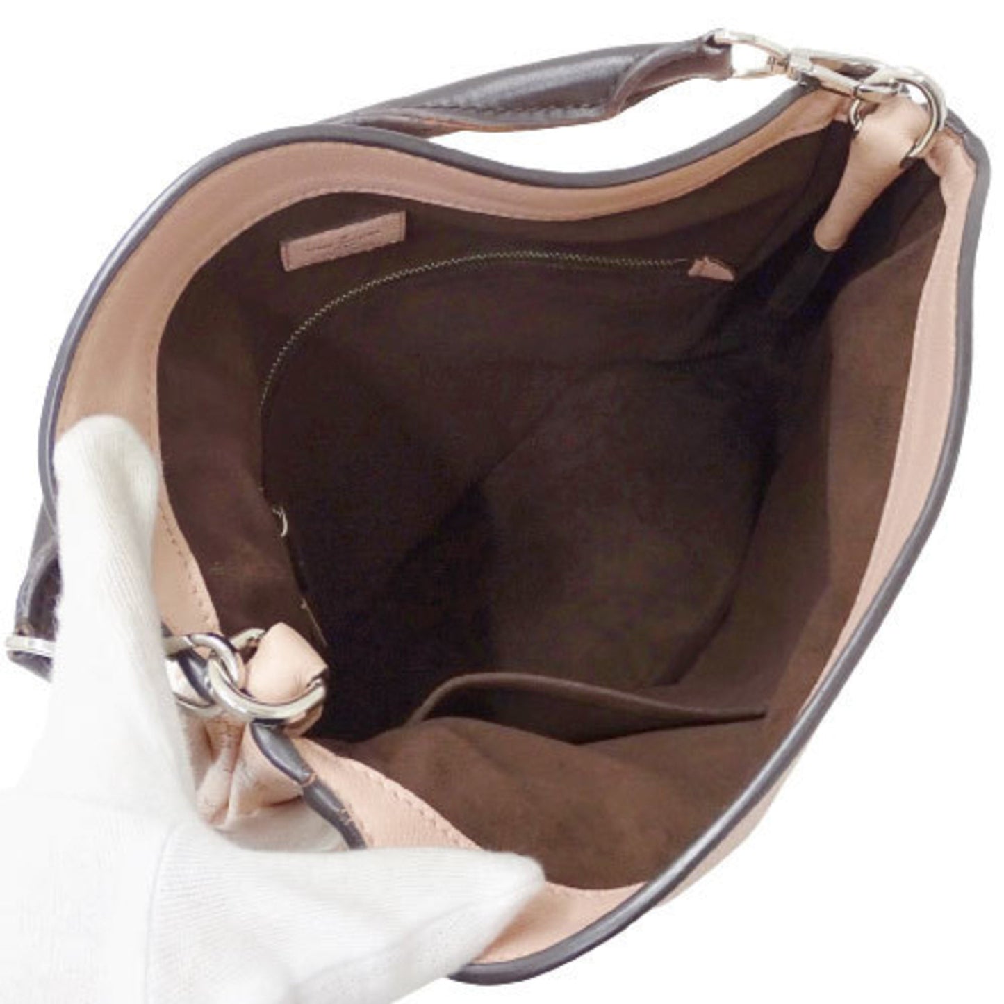 Louis Vuitton Bag Monogram Mahina Women's Handbag Shoulder 2way Babylon PM M50033 Magnolia Pink