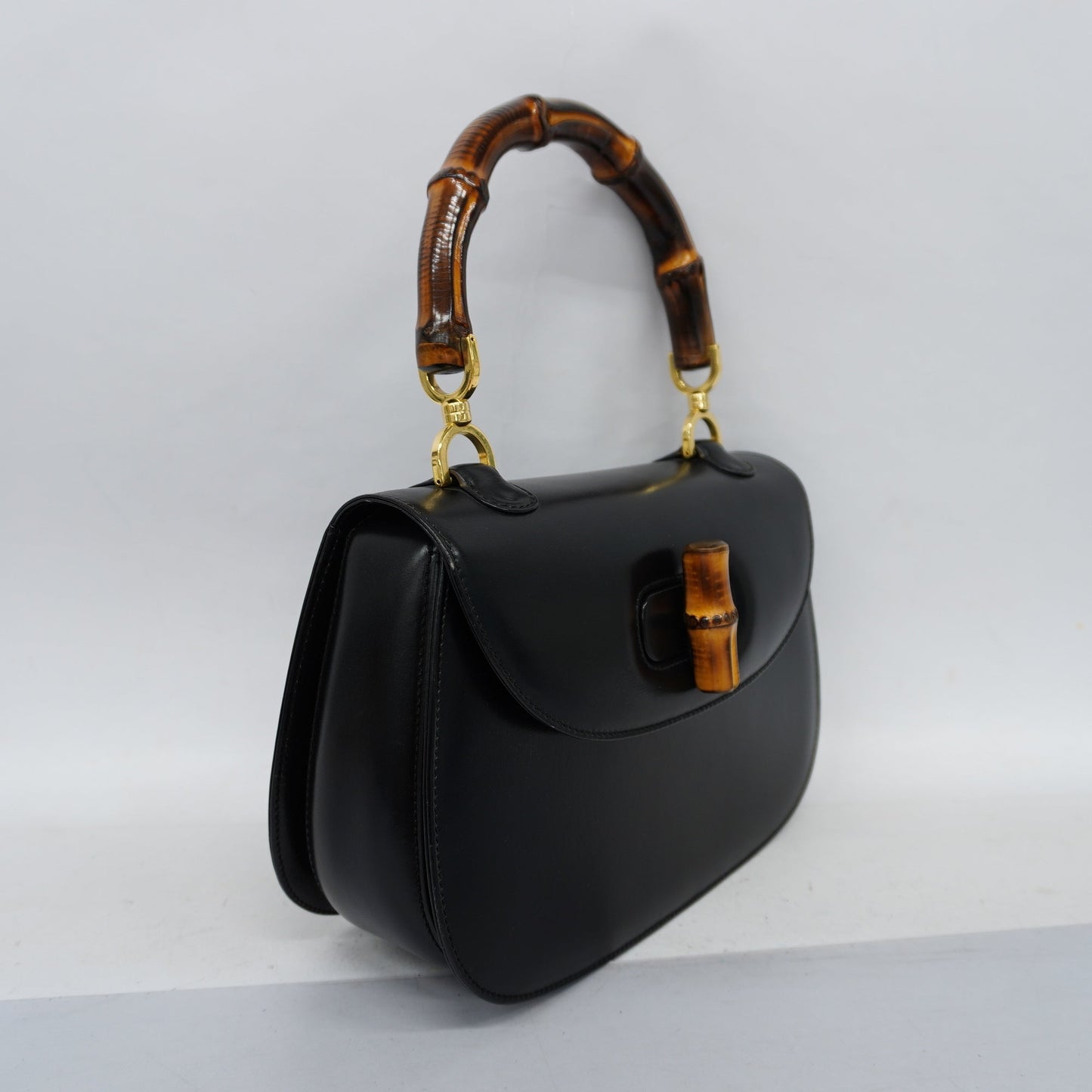 GUCCI  Bamboo 2WAY Bag 000 2046 0633 Women's Leather Handbag,Shoulder Bag