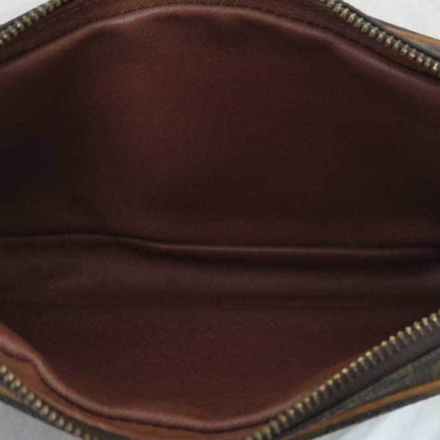 Louis Vuitton Bag Monogram Marly Dragonne PM Brown x Canvas Clutch Second Men's M51827