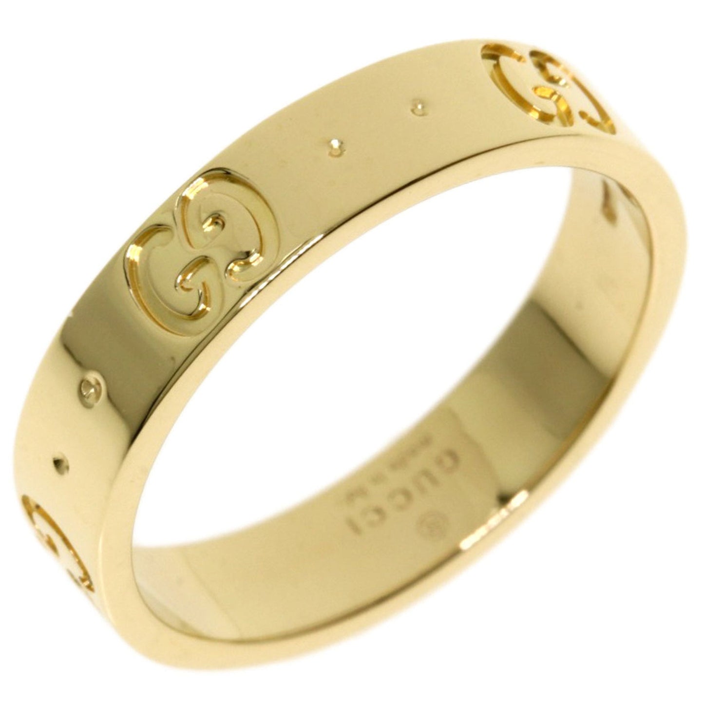 Gucci Icon # 10 Ring / K18 Yellow Gold Ladies GUCCI