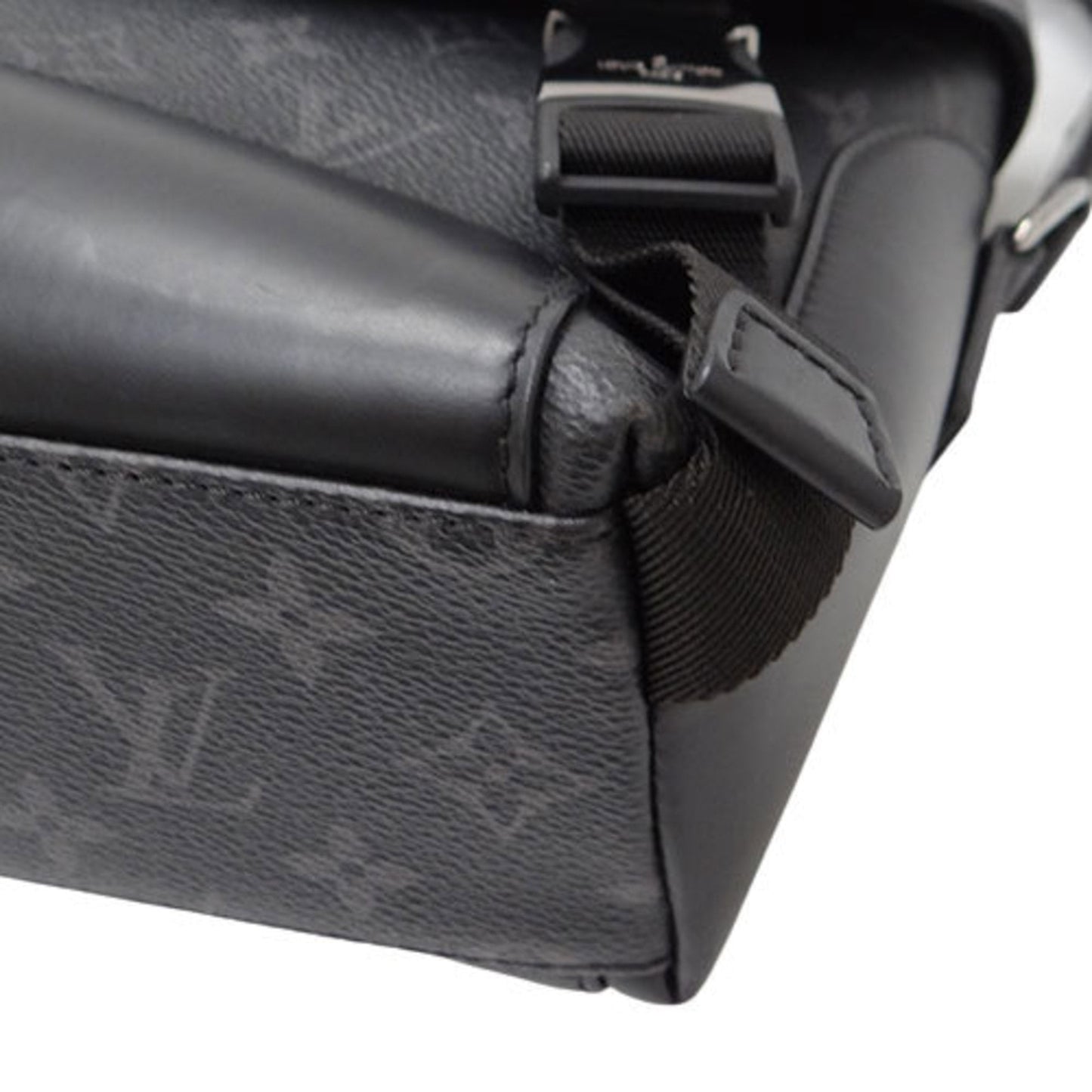 LOUIS VUITTON Bag Monogram Eclipse Men's Shoulder Voyage PM M40511 Gray Black