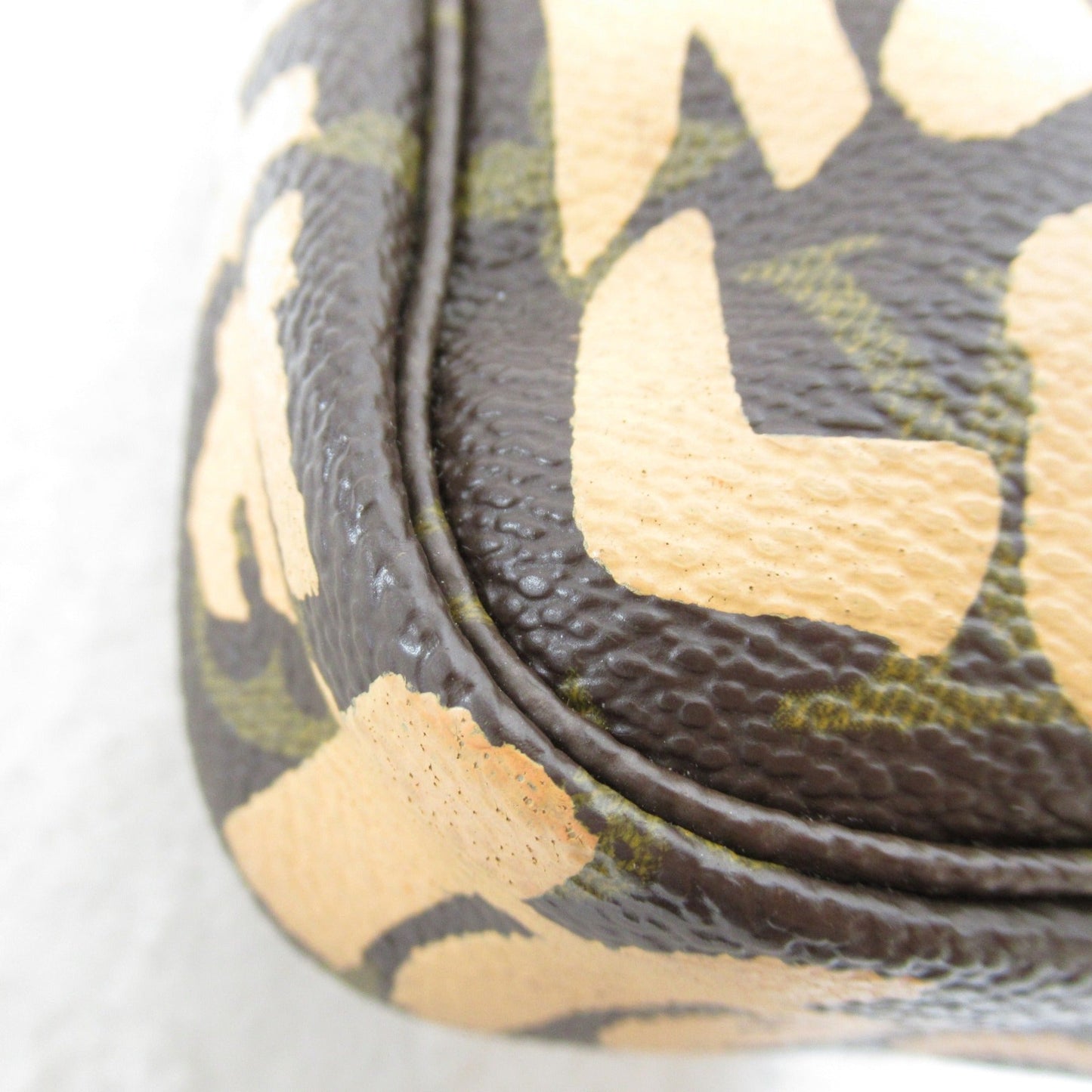 LOUIS VUITTON Graffiti Pochette Accessoires Brown leather Monogram / Graffiti M92193
