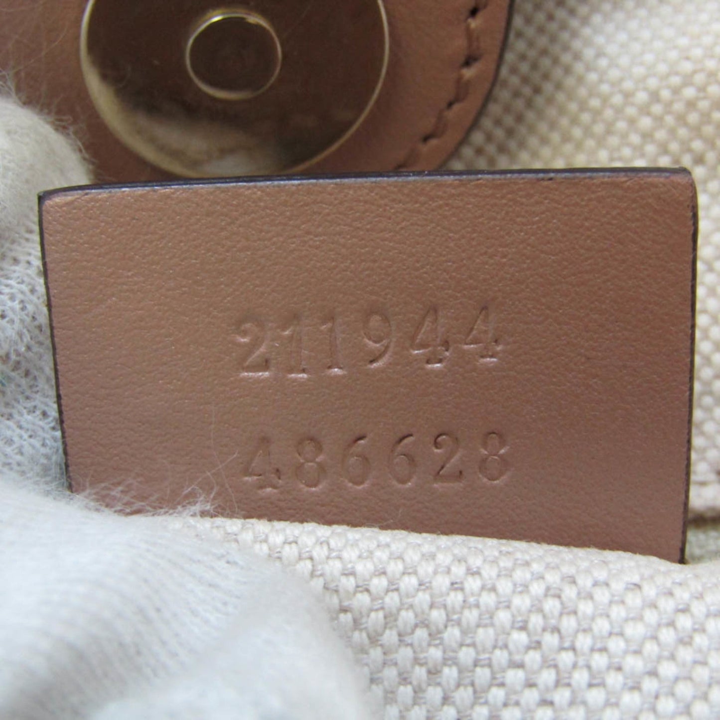 GUCCI Sukey 211944 Women's Leather,GG Canvas Handbag Beige,Khaki