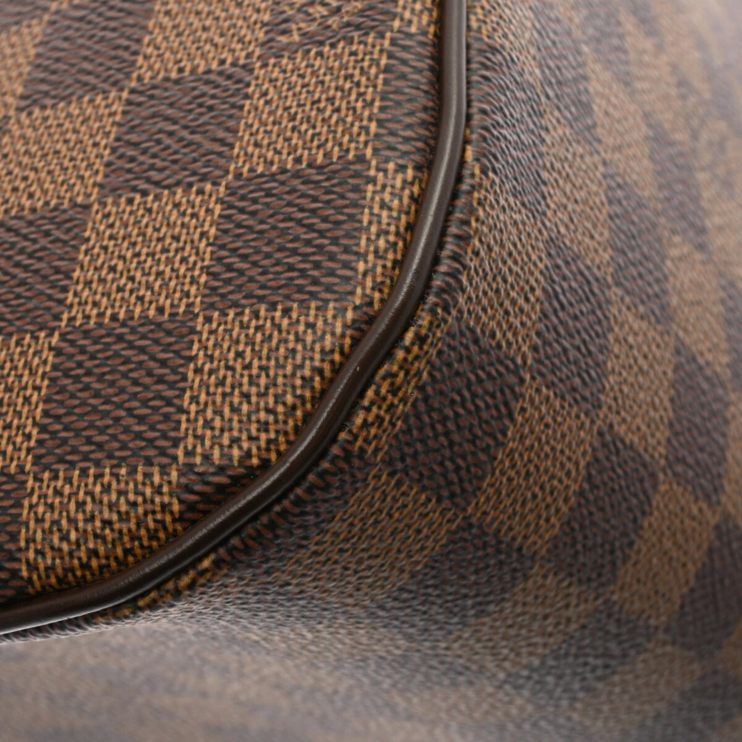 LOUIS VUITTON Damier Rivera MM Brown N41434 Ladies Canvas Handbag