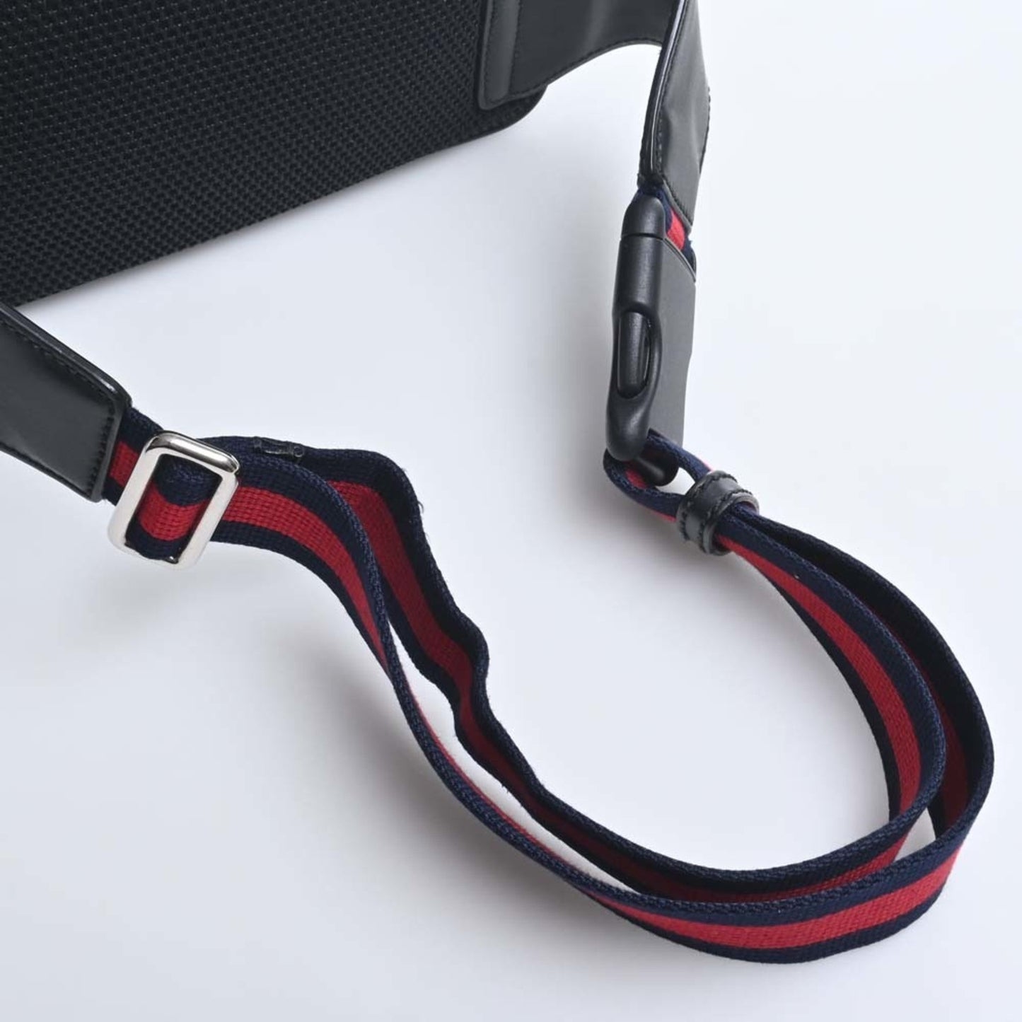GUCCI GG Supreme Soft Belt Bag Waist 474293 Black Men's