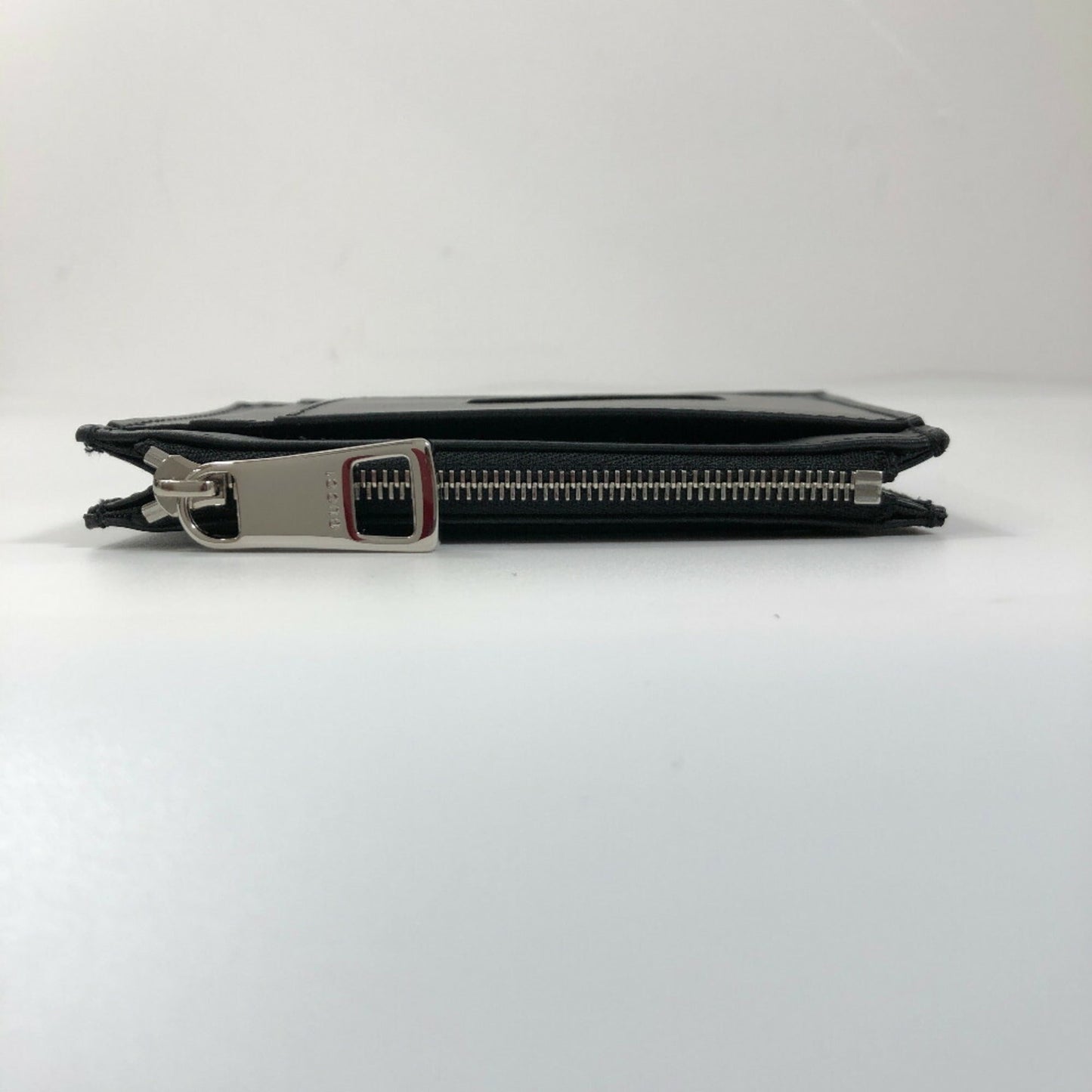 Gucci Card Case Dorian Signature Pass Coin 597560 Canvas Leather Black Men's Gucci
